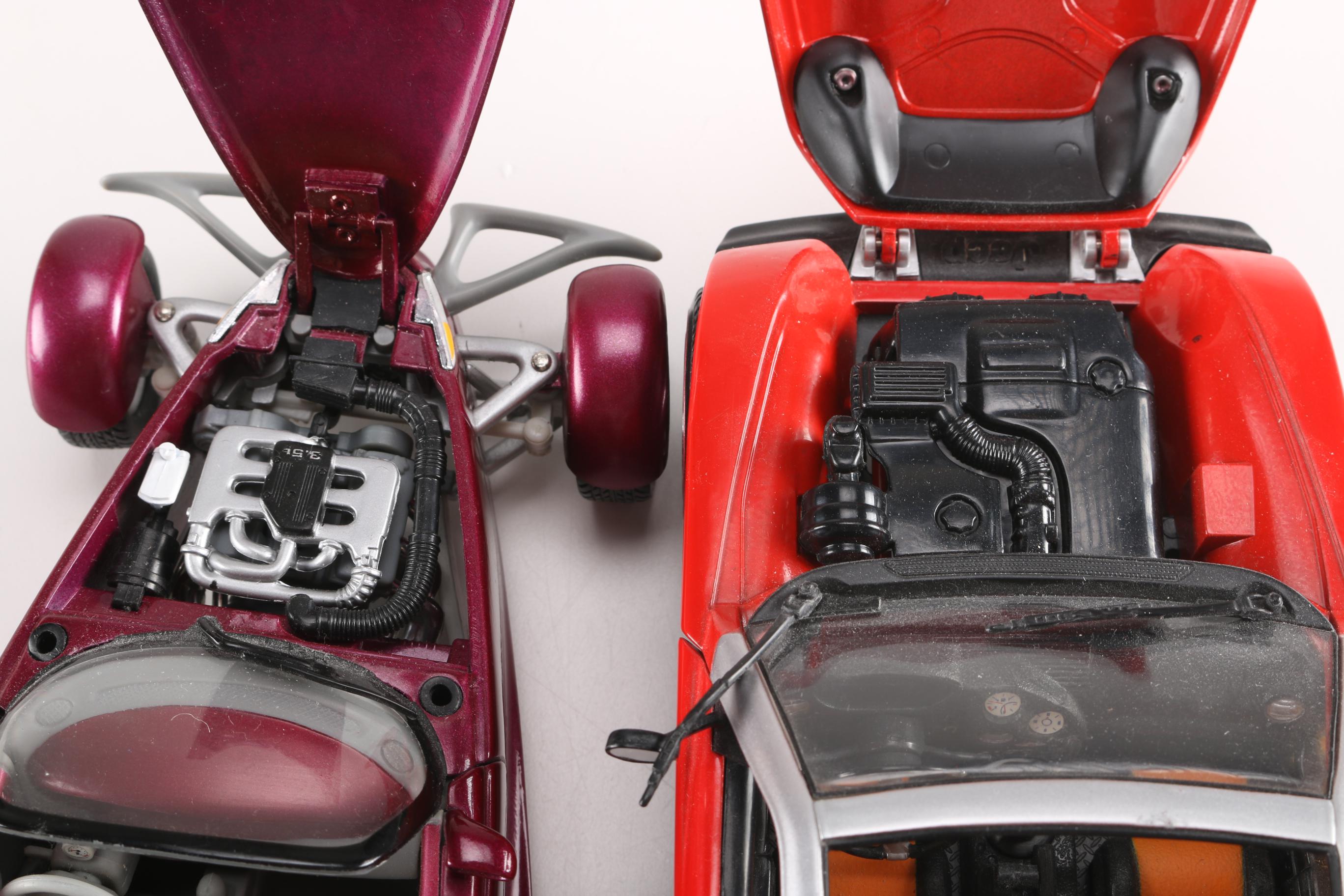 Modern Die-Cast Cars