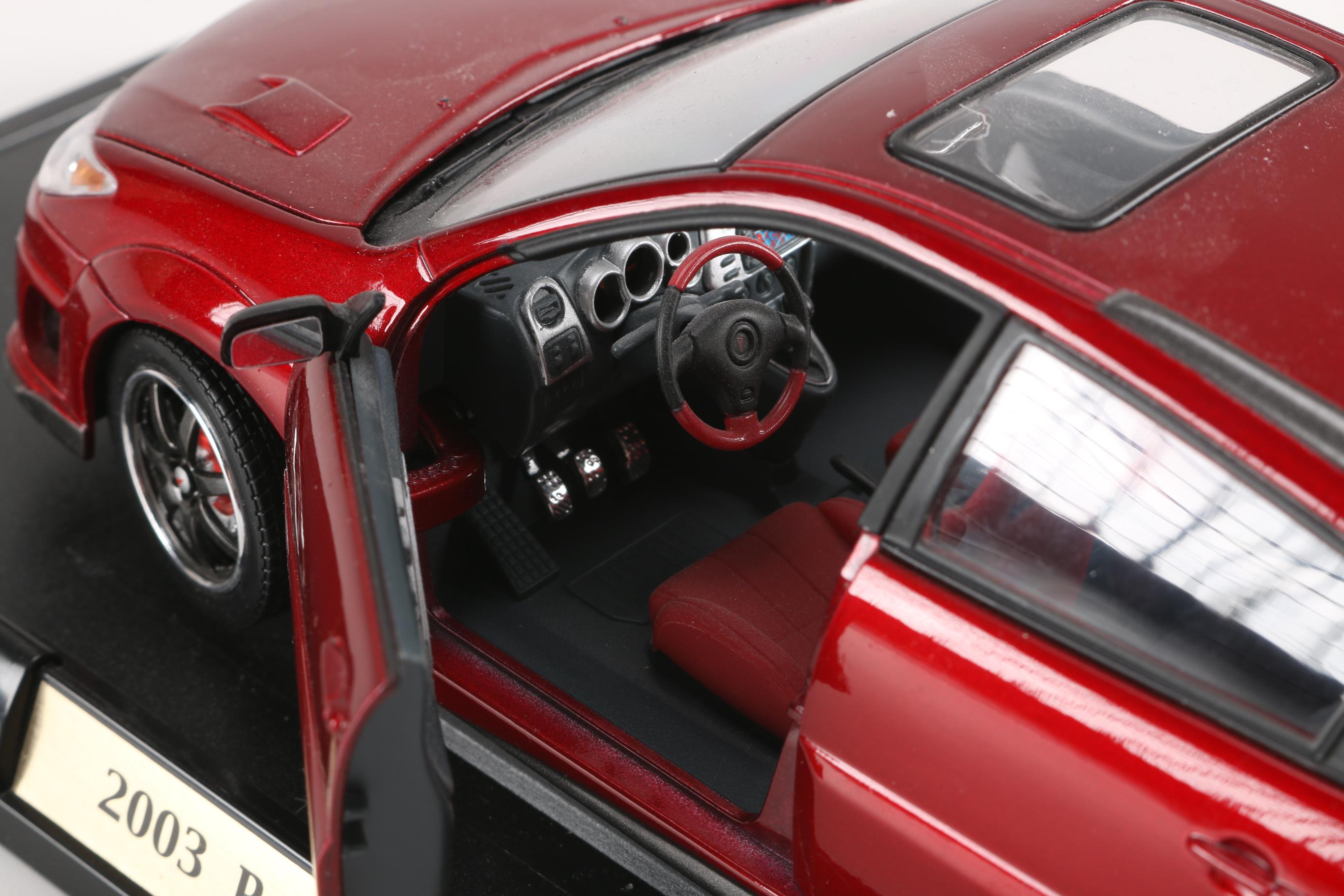 Modern Die-Cast Cars