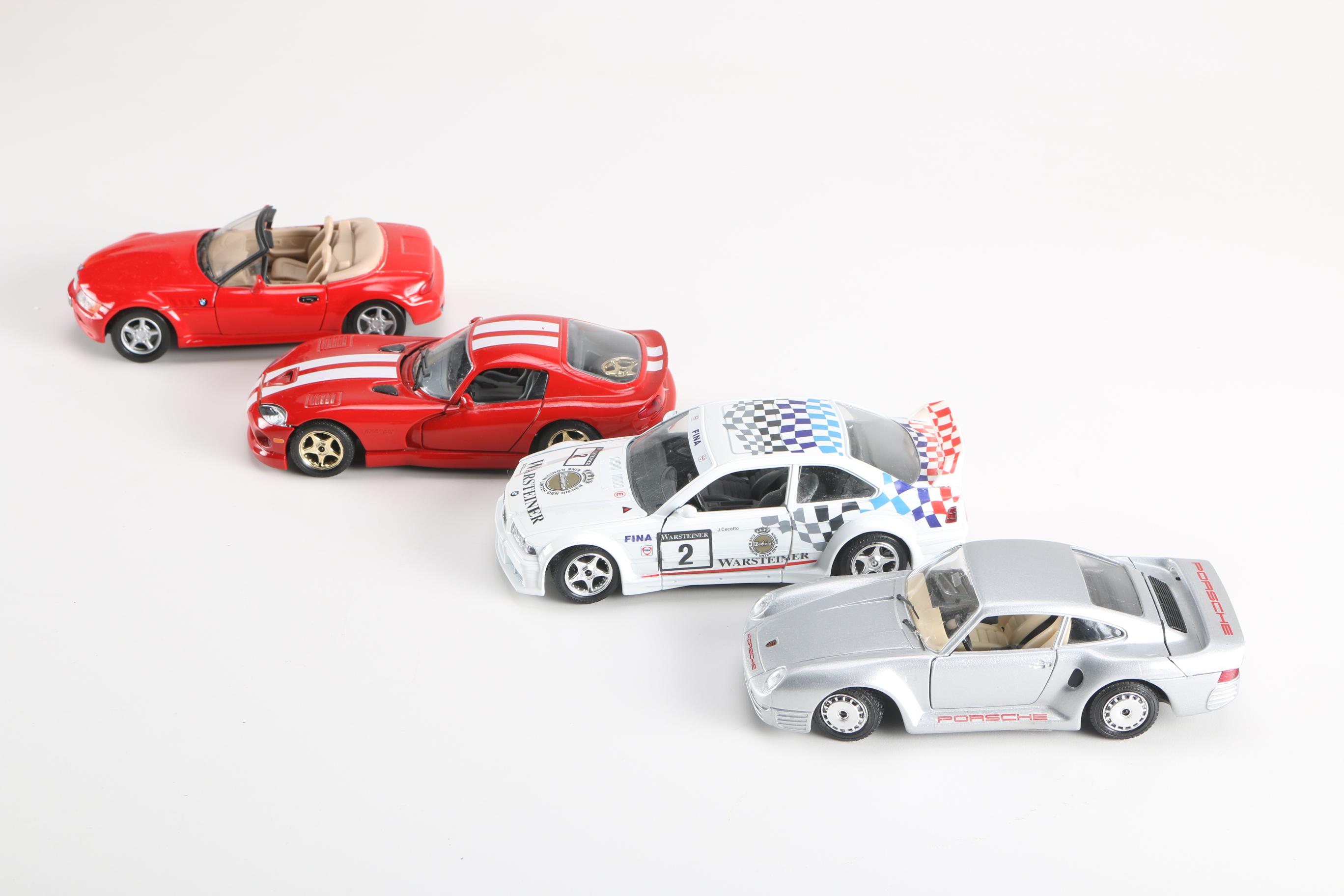 Assortment of Modern Die-Cast Cars
