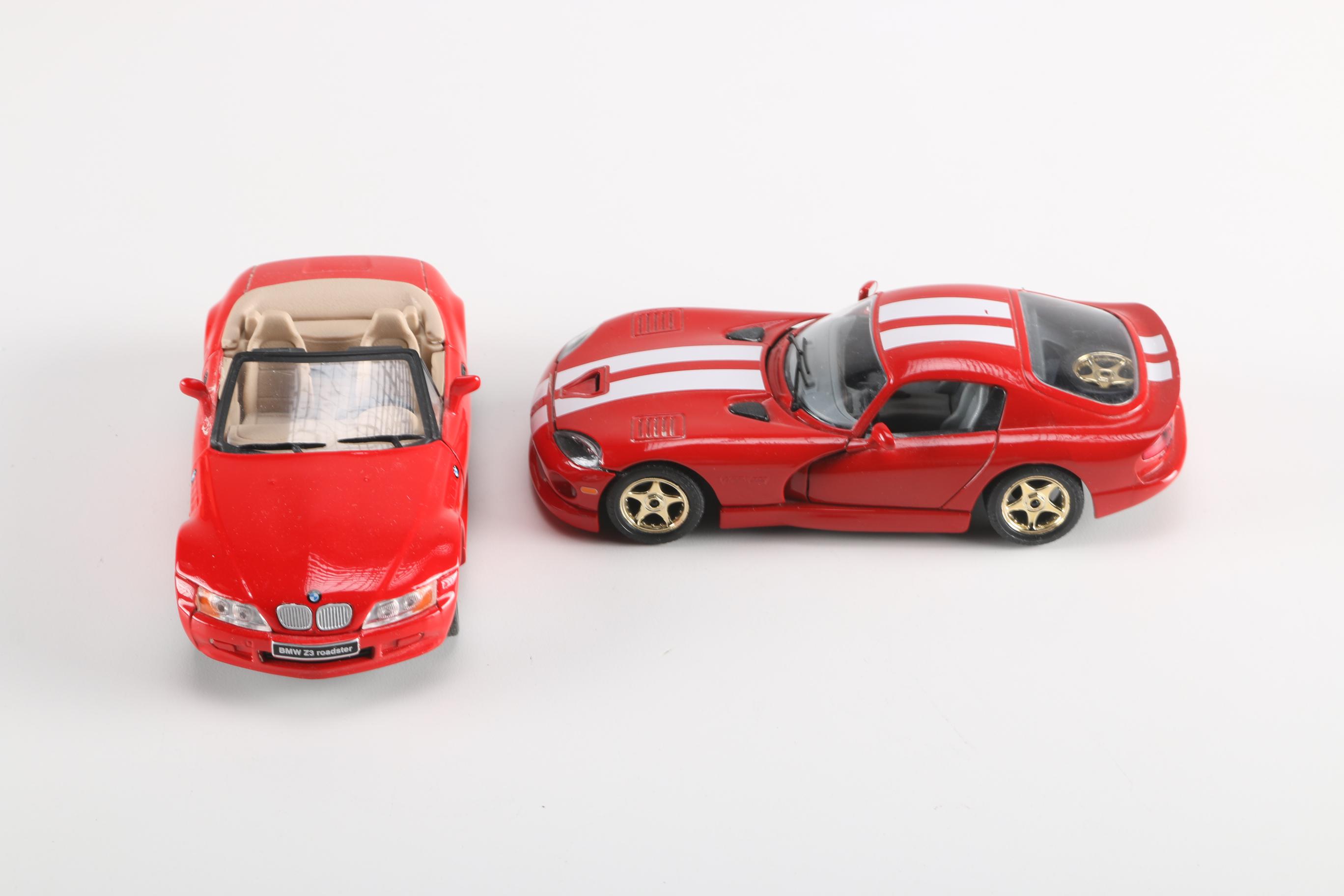 Assortment of Modern Die-Cast Cars