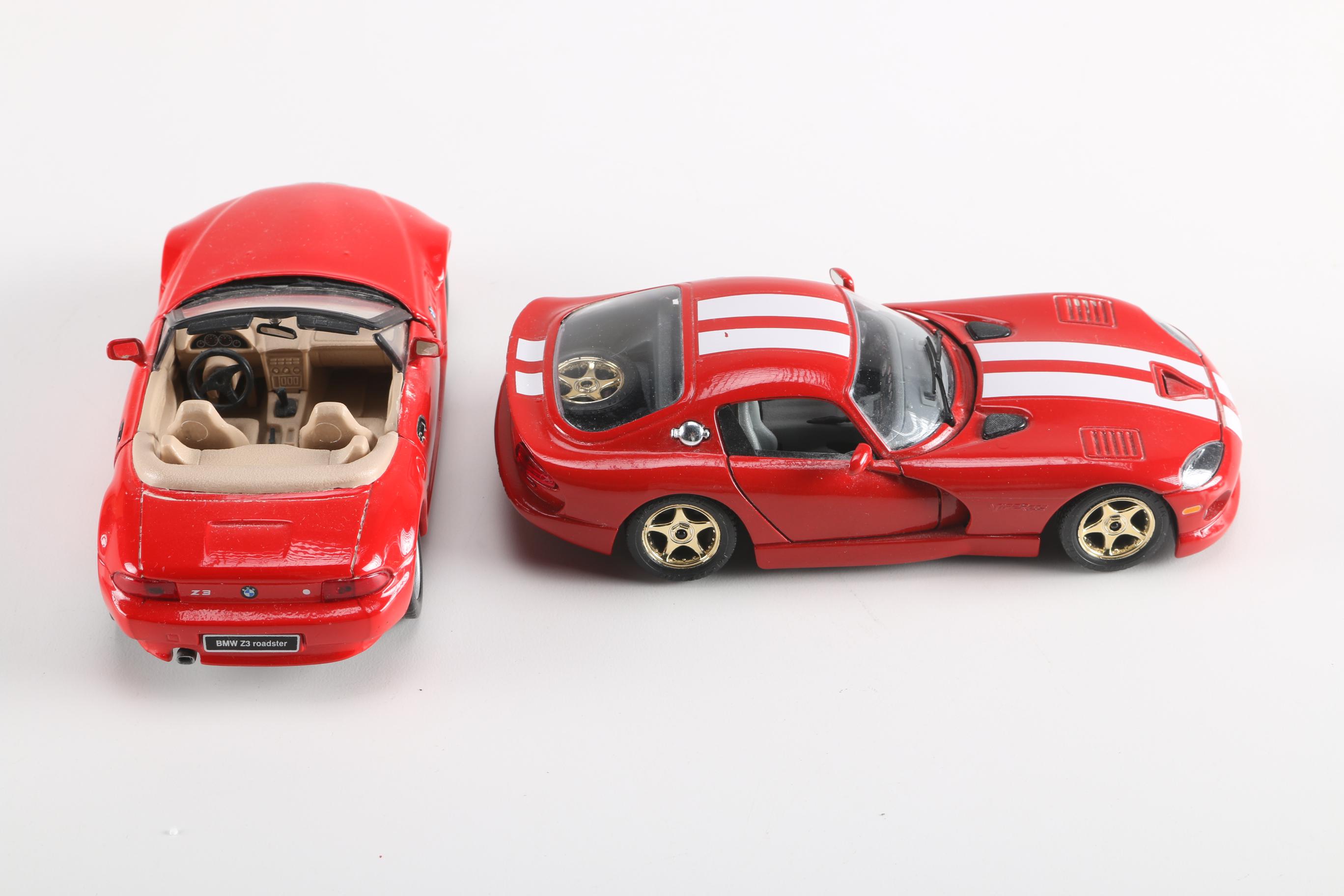 Assortment of Modern Die-Cast Cars