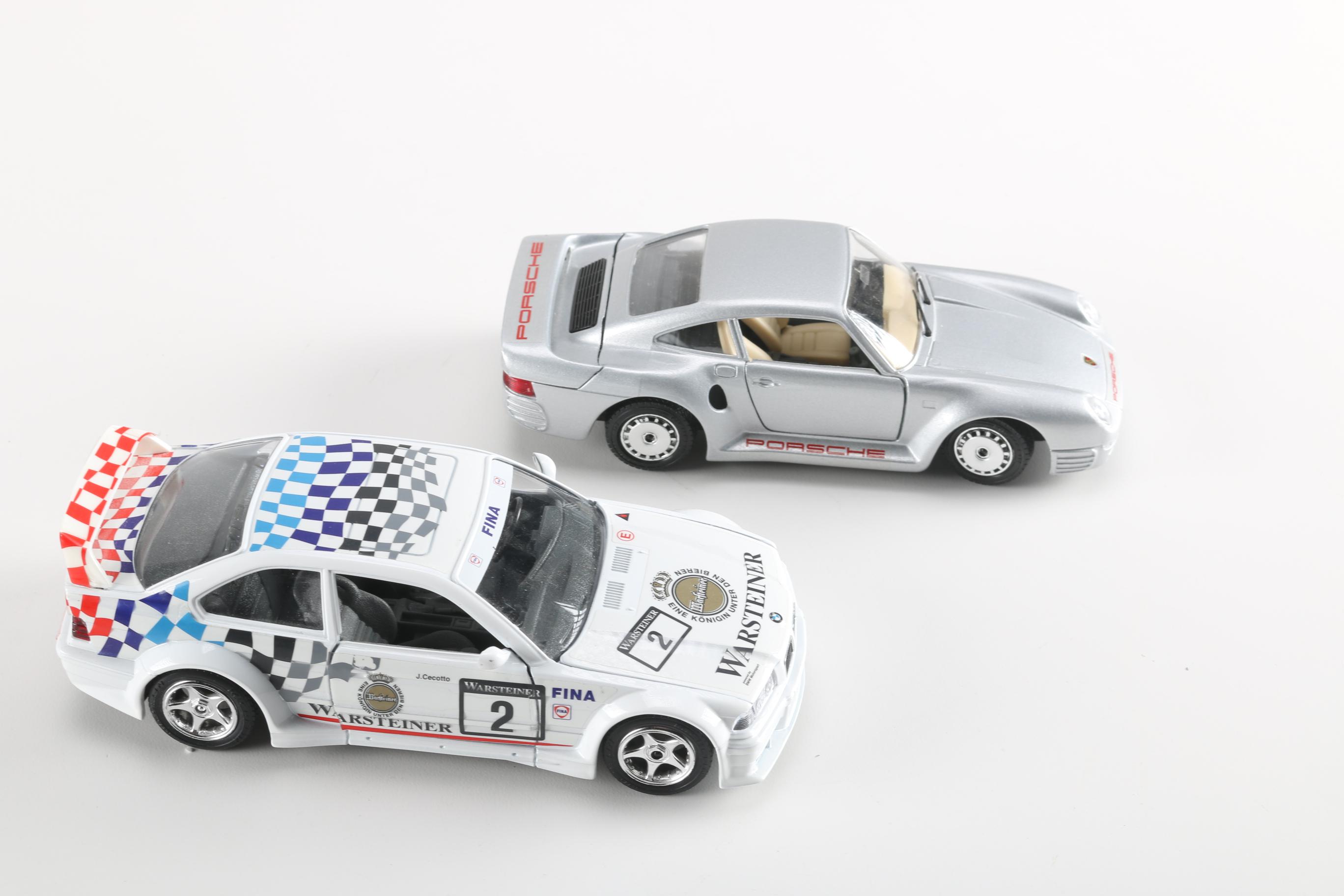 Assortment of Modern Die-Cast Cars