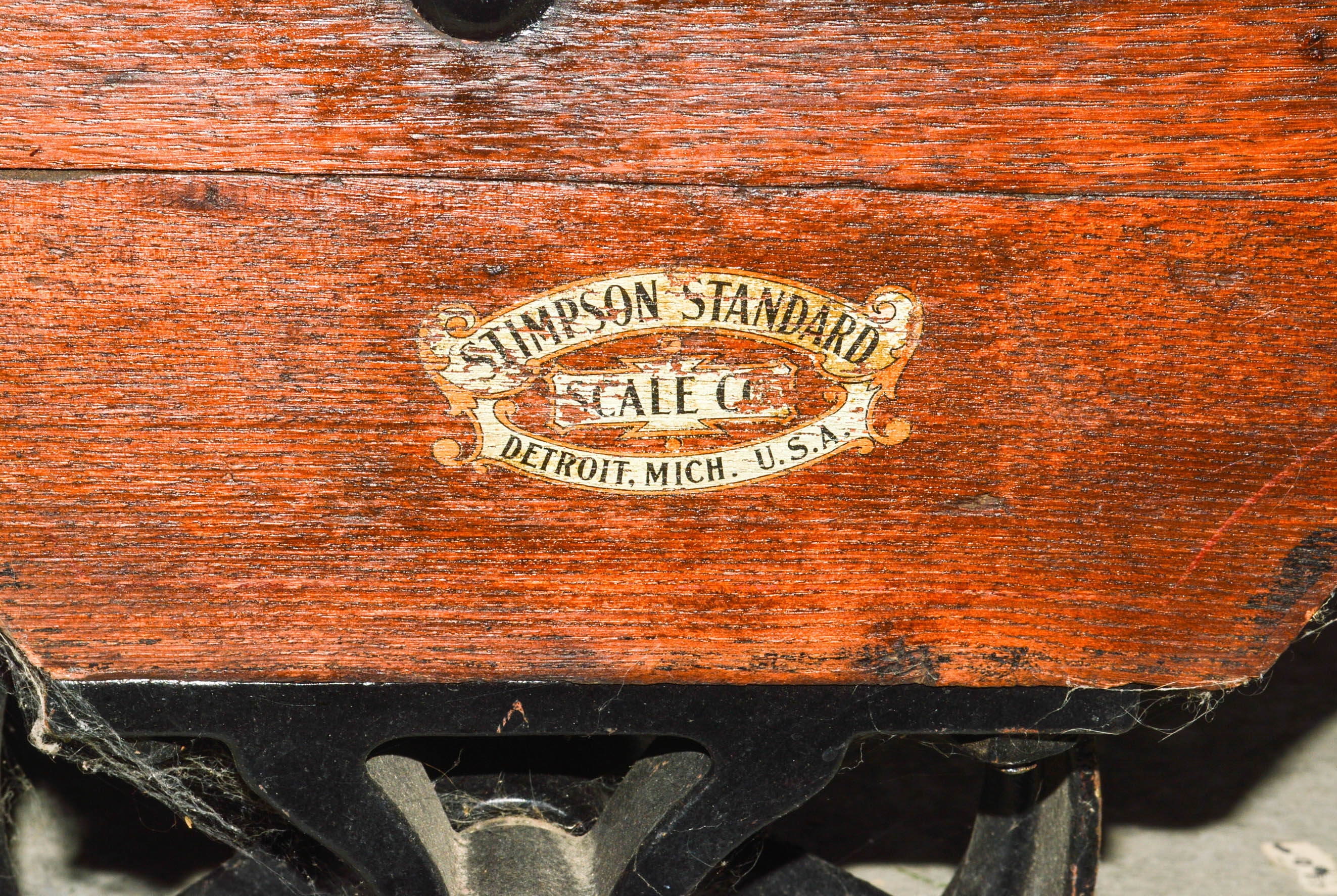 Antique American Stimpson Standard Scale Co. Grain Scale