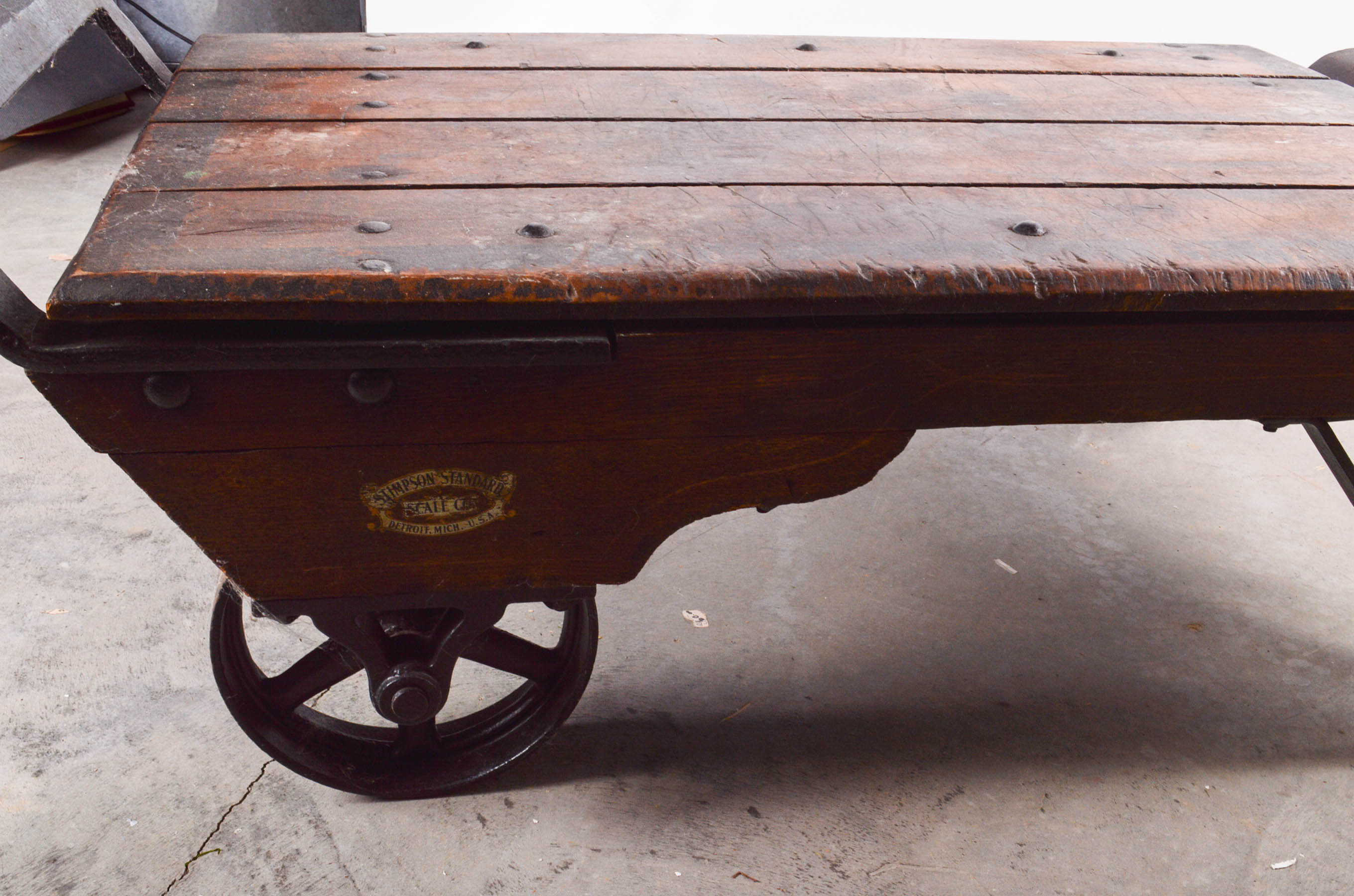 Antique American Stimpson Standard Scale Co. Grain Scale