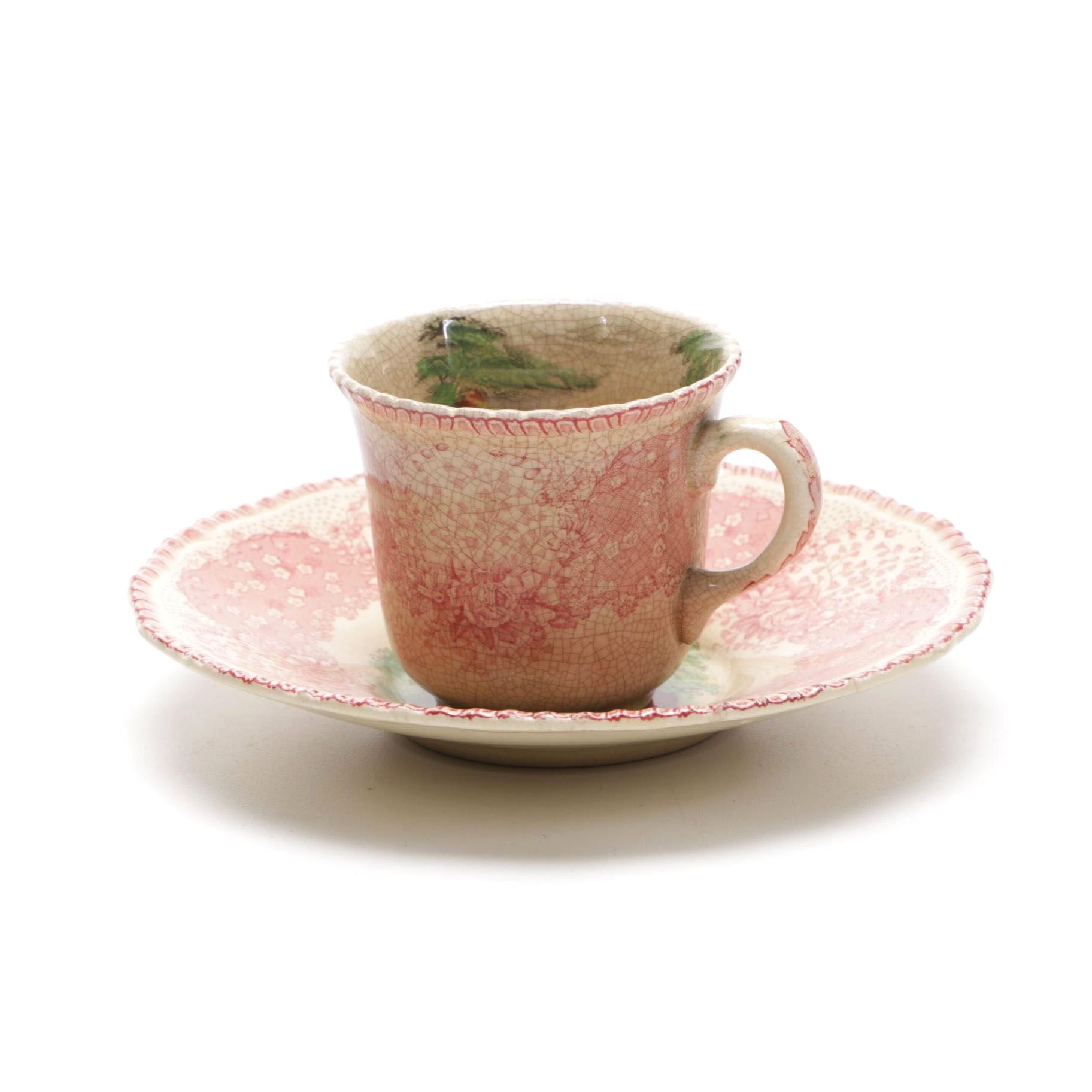 Vintage Royal Doulton "Chatham" Teacup and Saucer