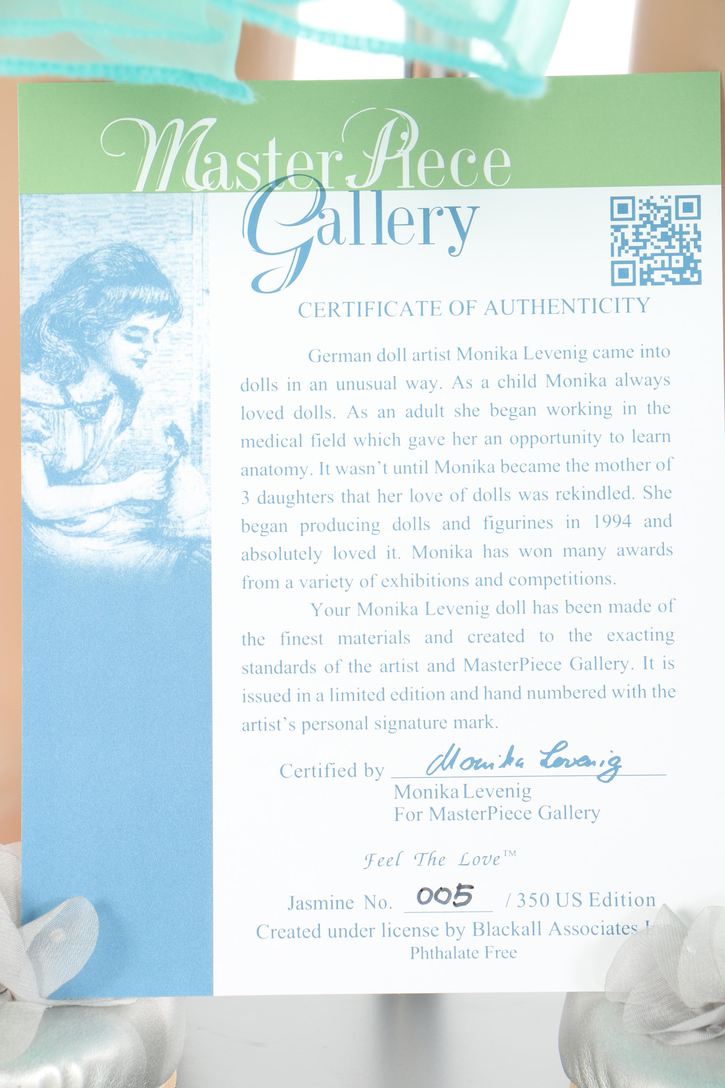 Limited Edition "Jasmine" by Masterpiece Gallery