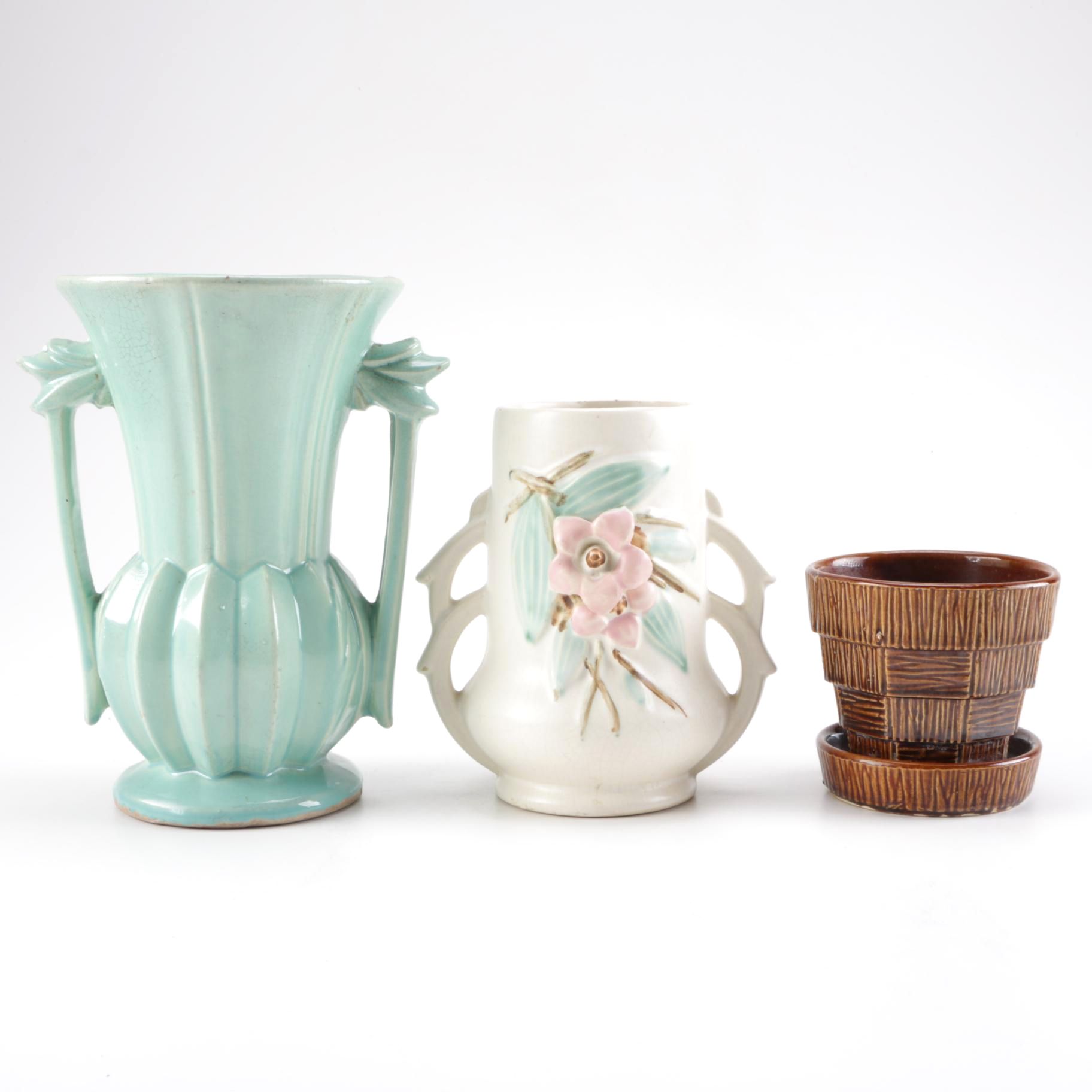McCoy Pottery Vases and Planters