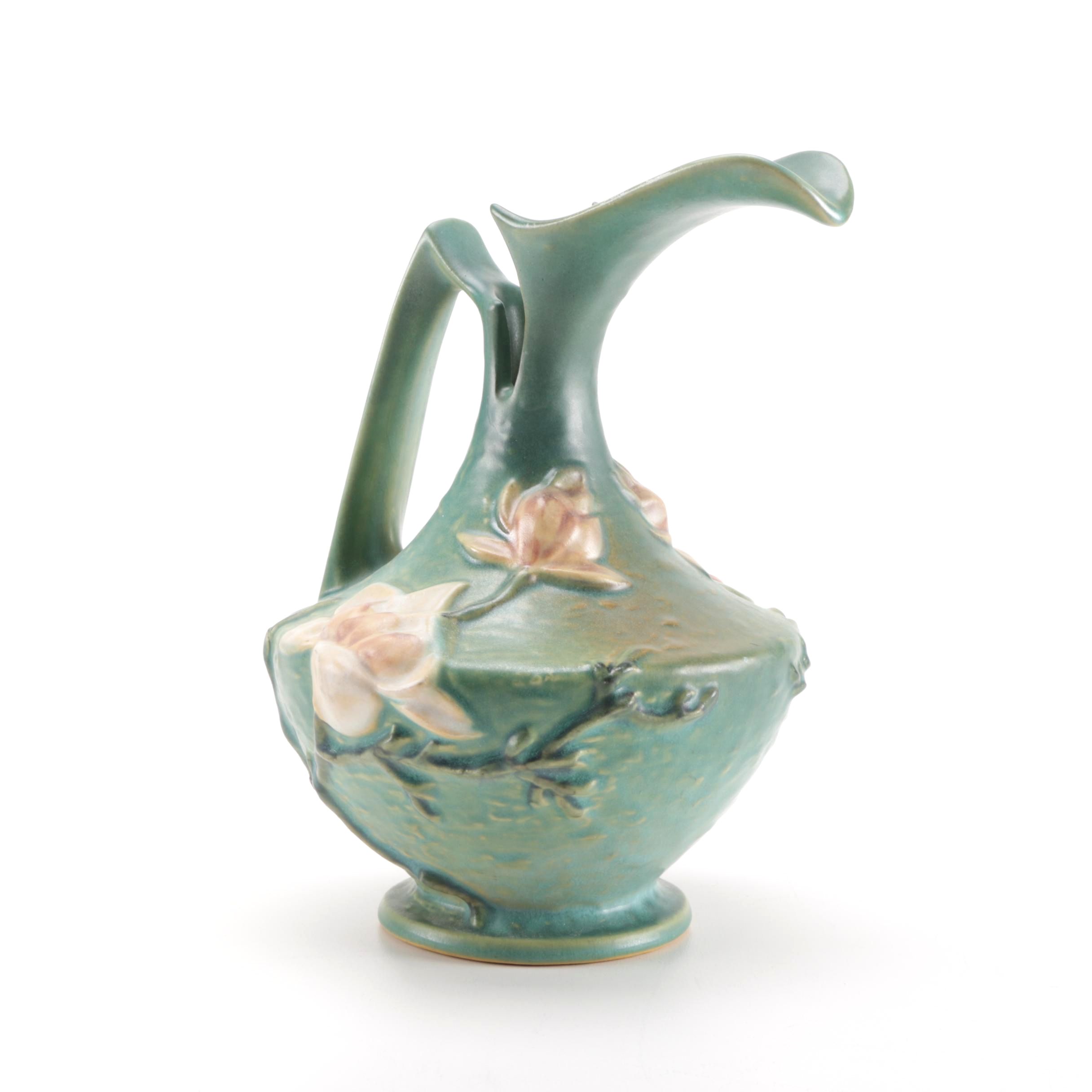 Roseville "Magnolia Blue" Ewer