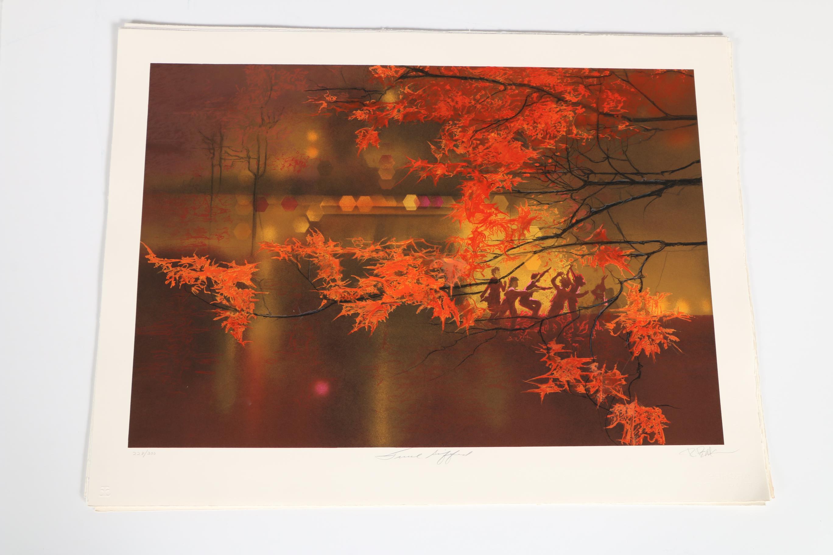 Robert Peak Limited Edition Lithographs "The Spirit of Sport"