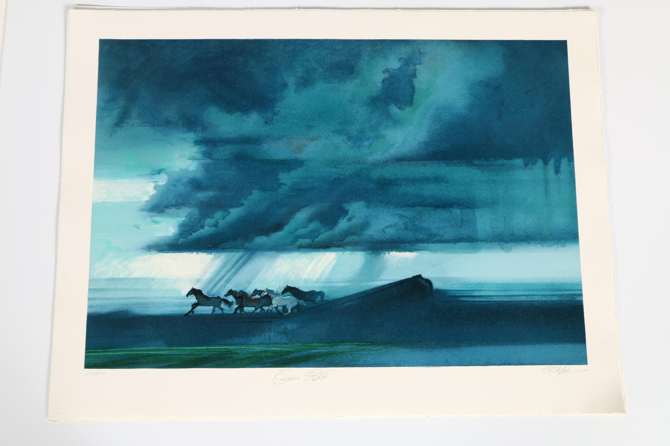 Robert Peak Limited Edition Lithographs "The Spirit of Sport"