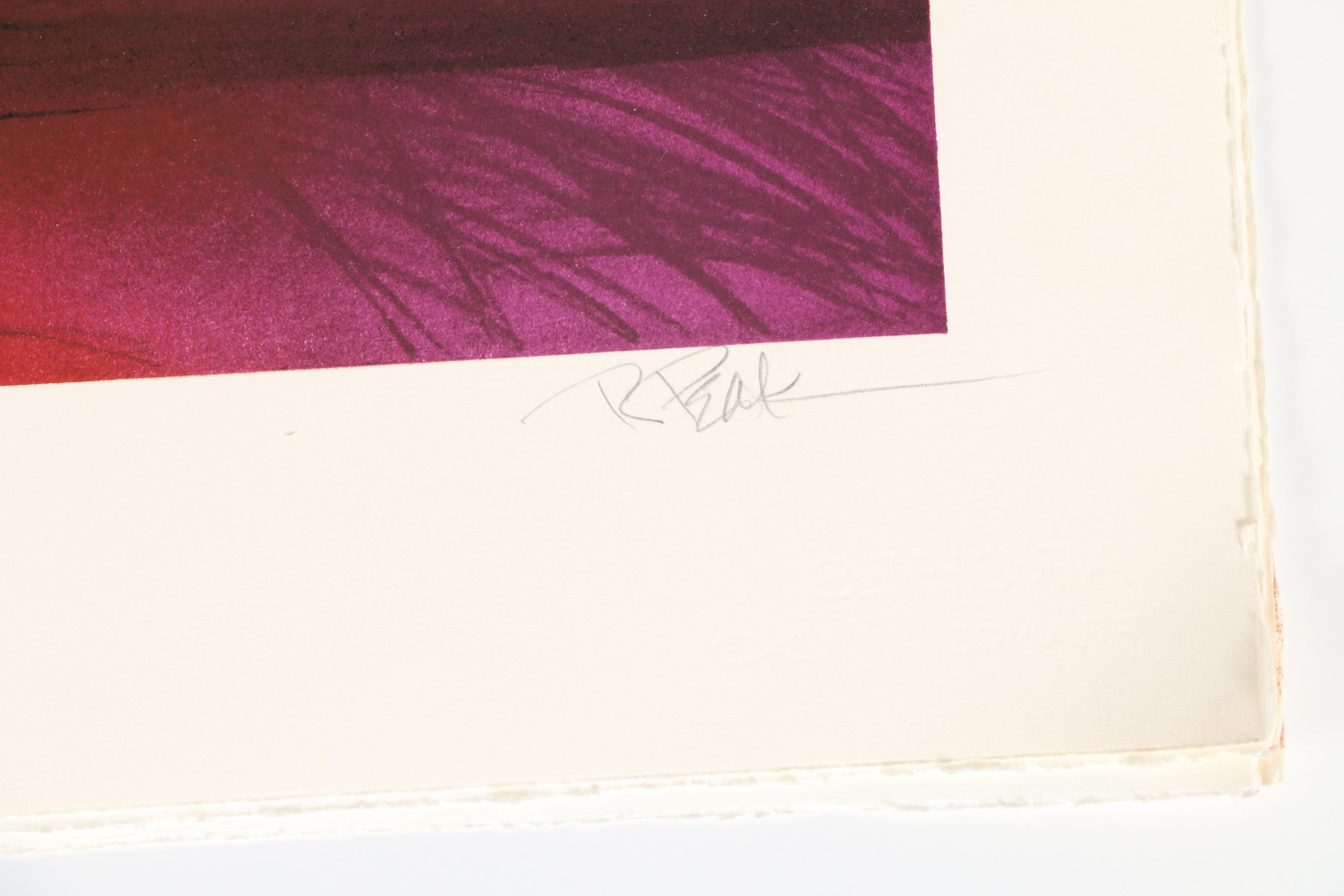 Robert Peak Limited Edition Lithographs "The Spirit of Sport"