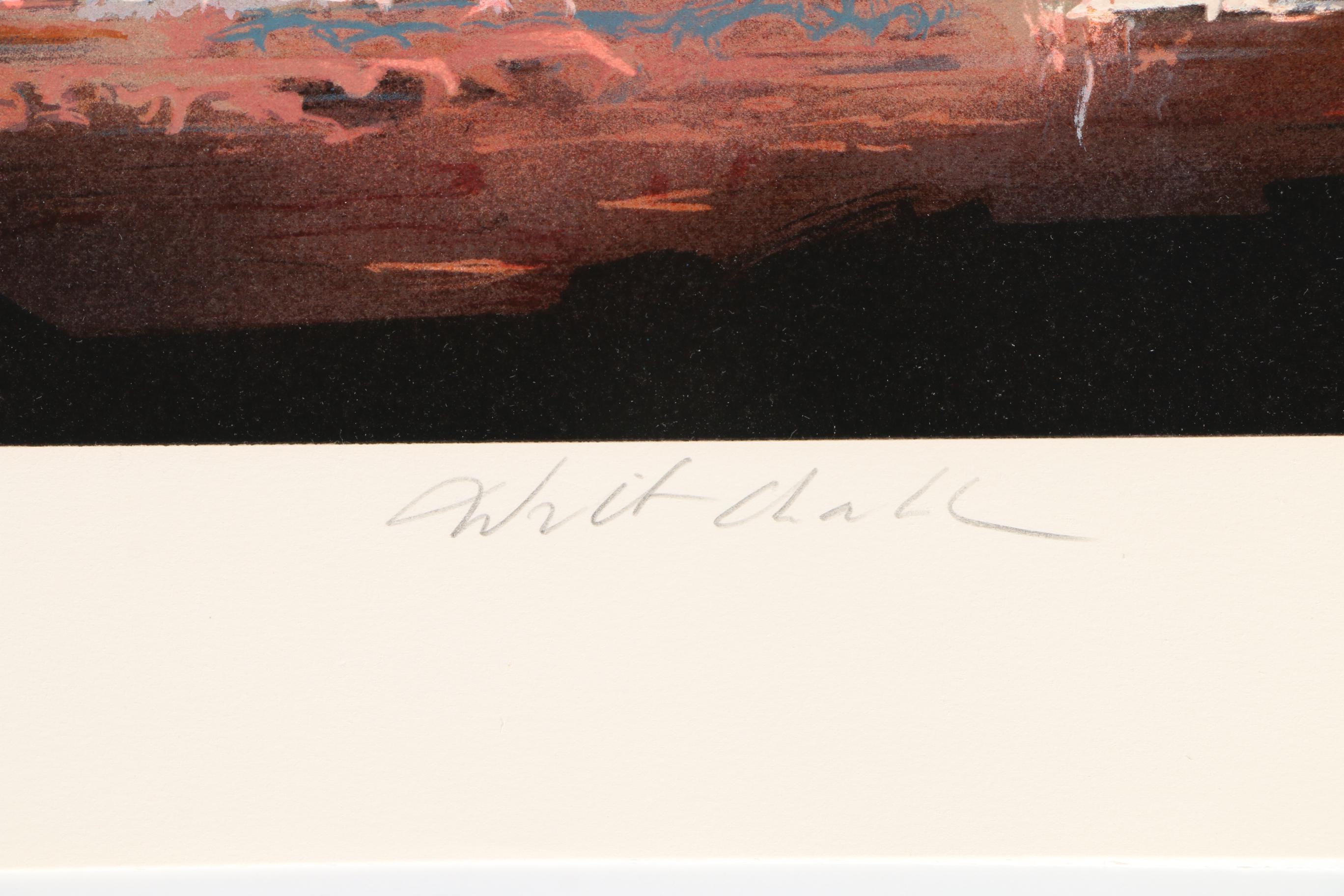 Robert Peak Limited Edition Lithographs "The Spirit of Sport"