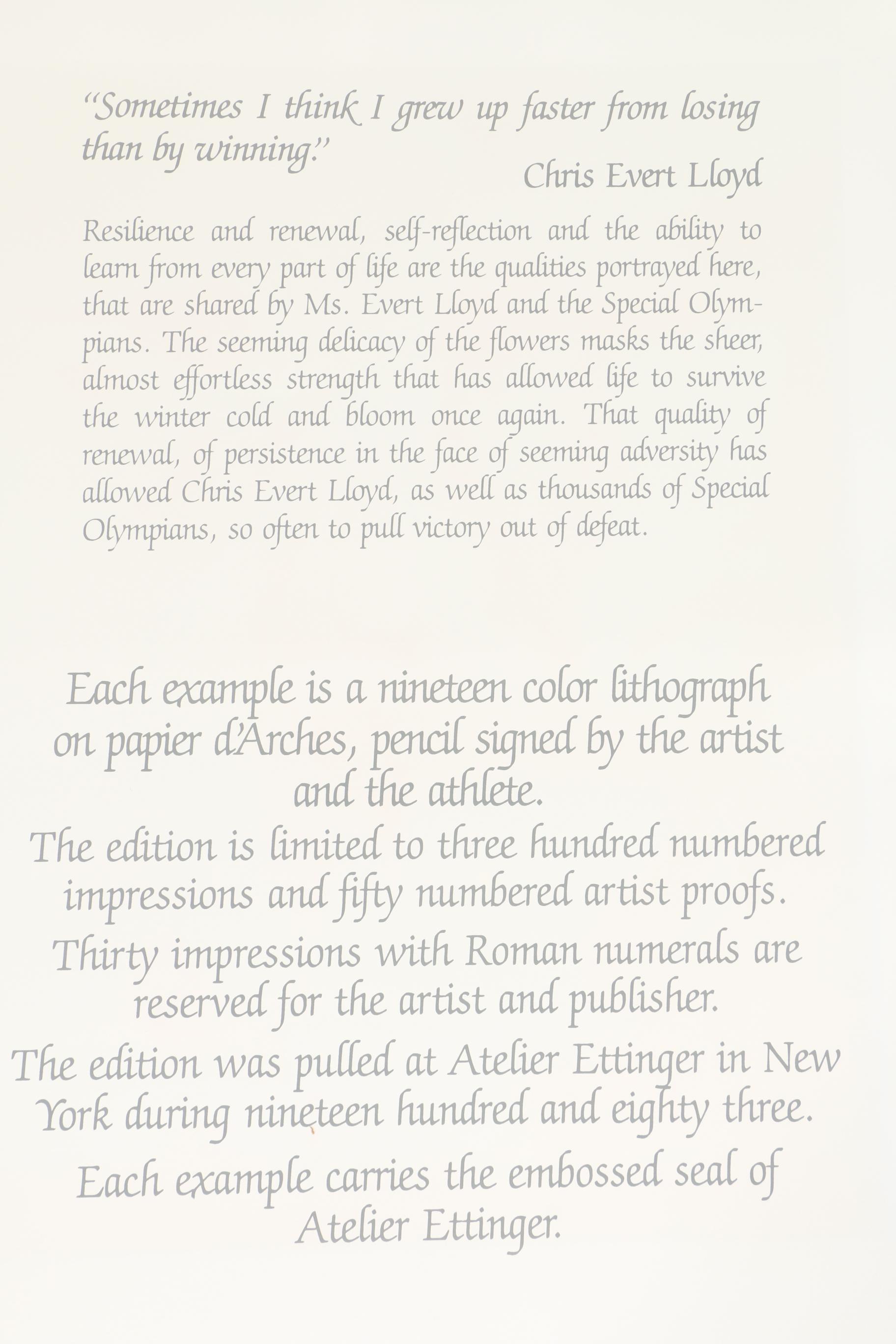 Robert Peak Limited Edition Lithographs "The Spirit of Sport"