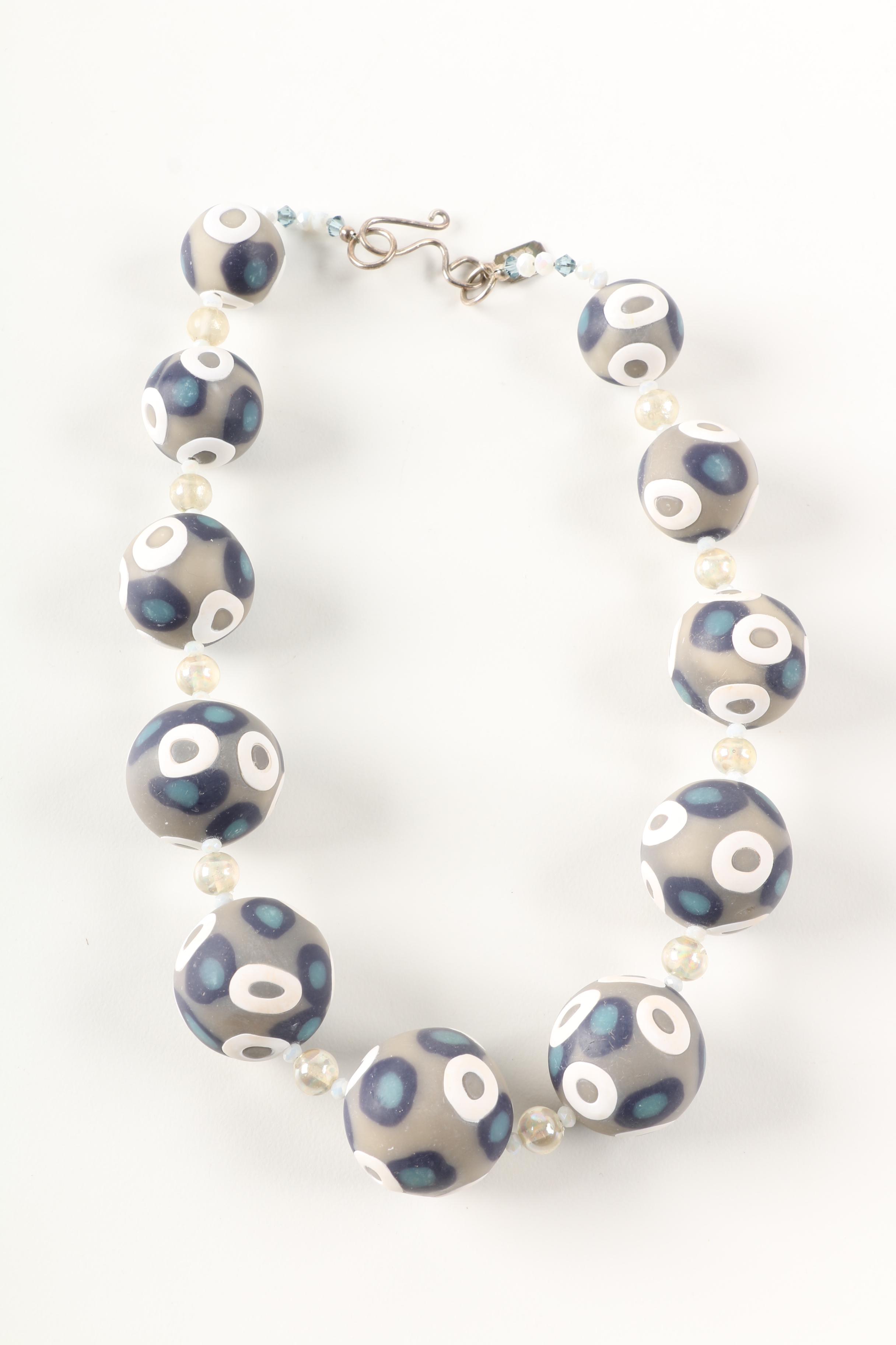 Laura Appleman Polymer Clay Necklaces