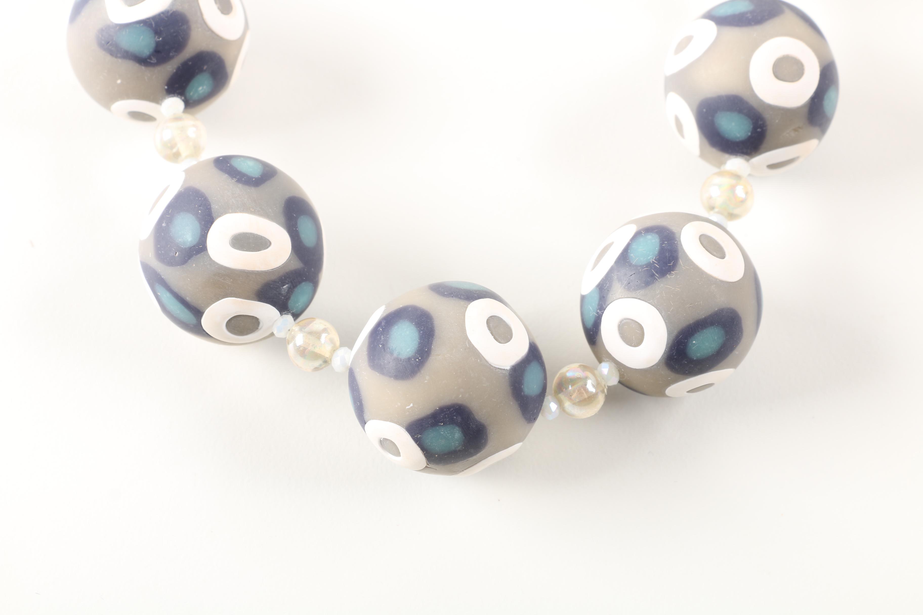 Laura Appleman Polymer Clay Necklaces