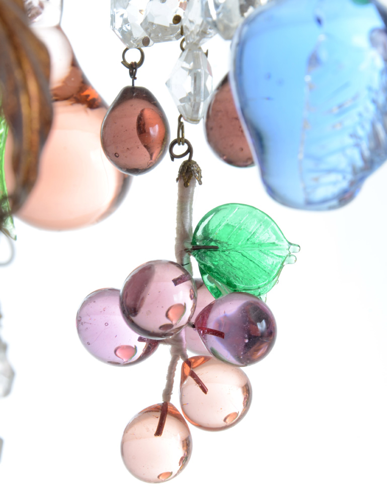 Anthropologie Venetian Glass Fruit Chandelier