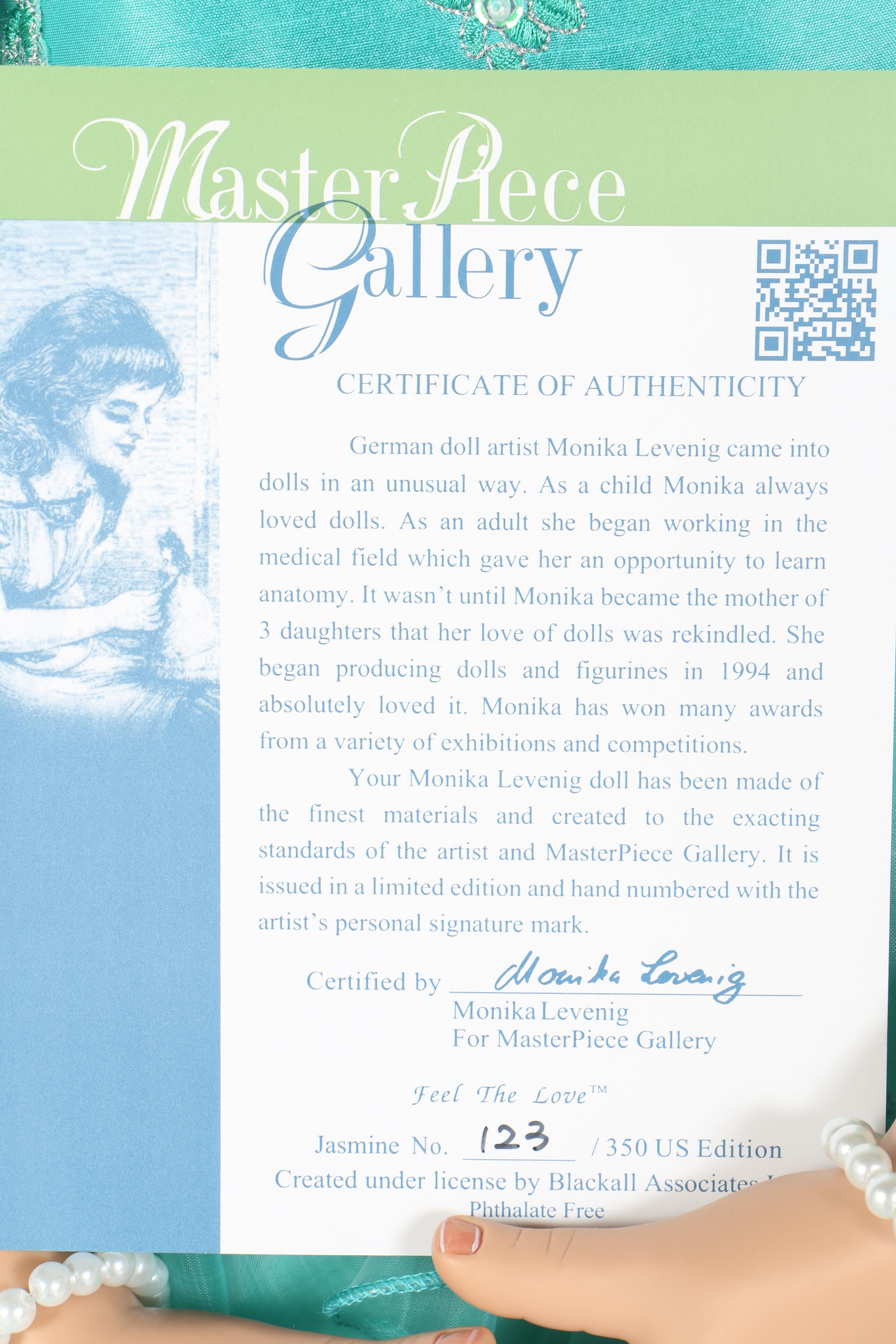 Limited Edition "Jasmine" by Masterpiece Gallery