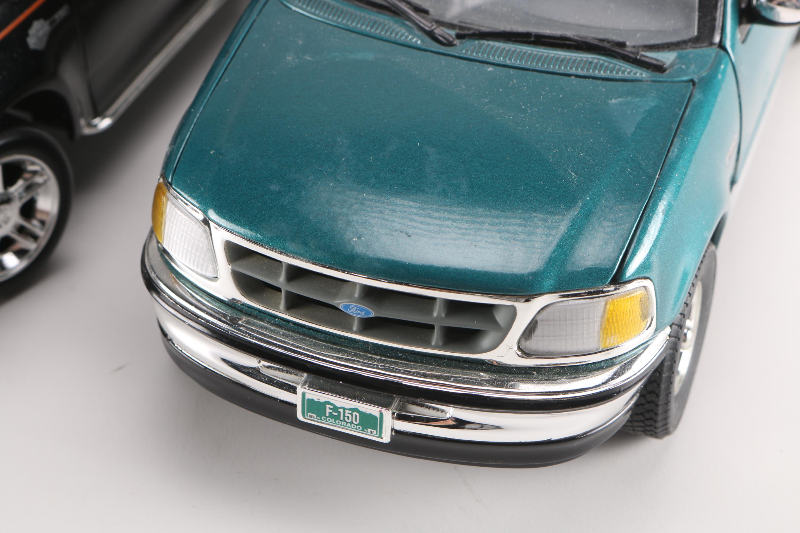 Die-Cast Ford Pickup Trucks