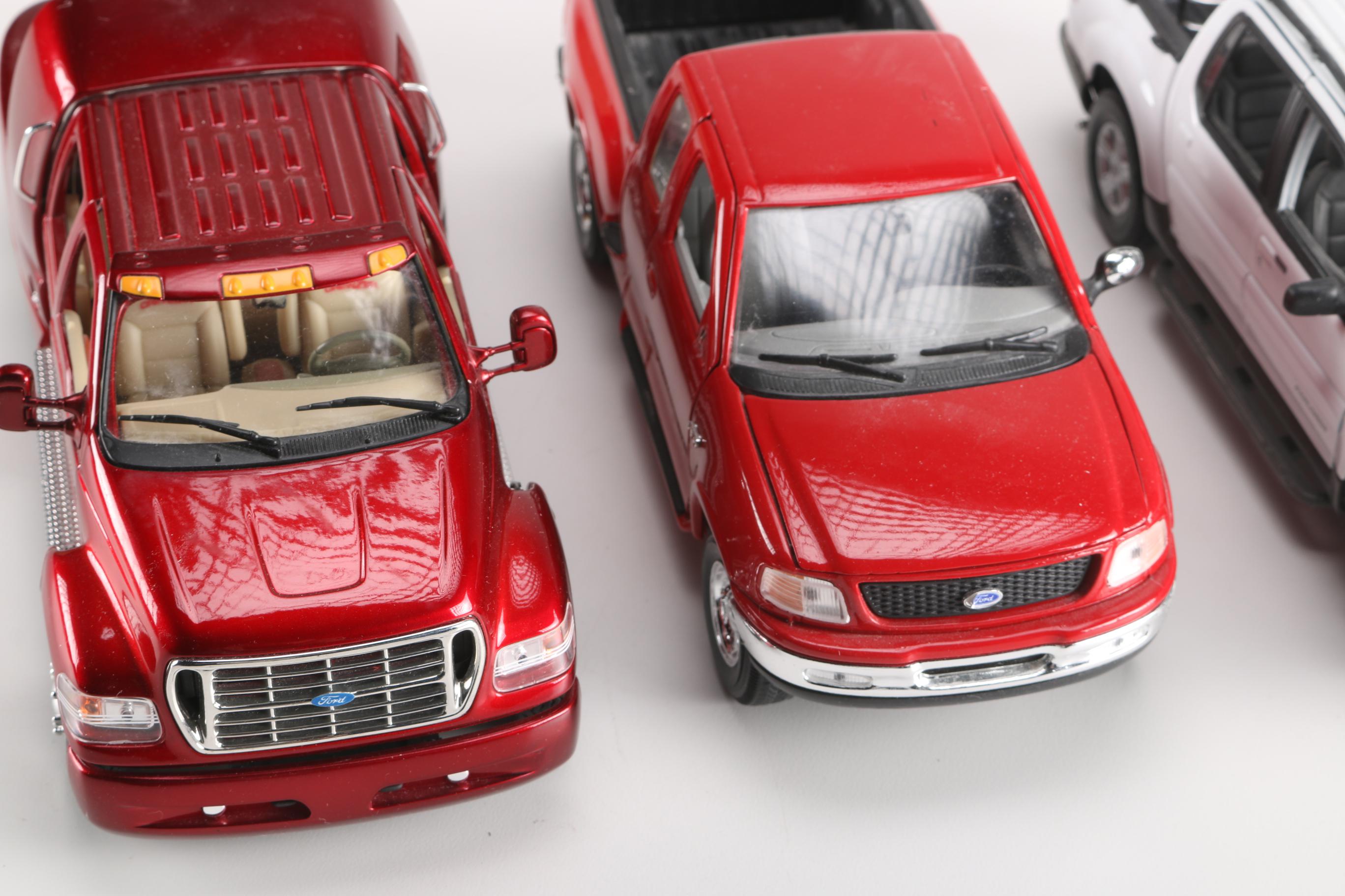 Die-Cast Ford Pickup Trucks