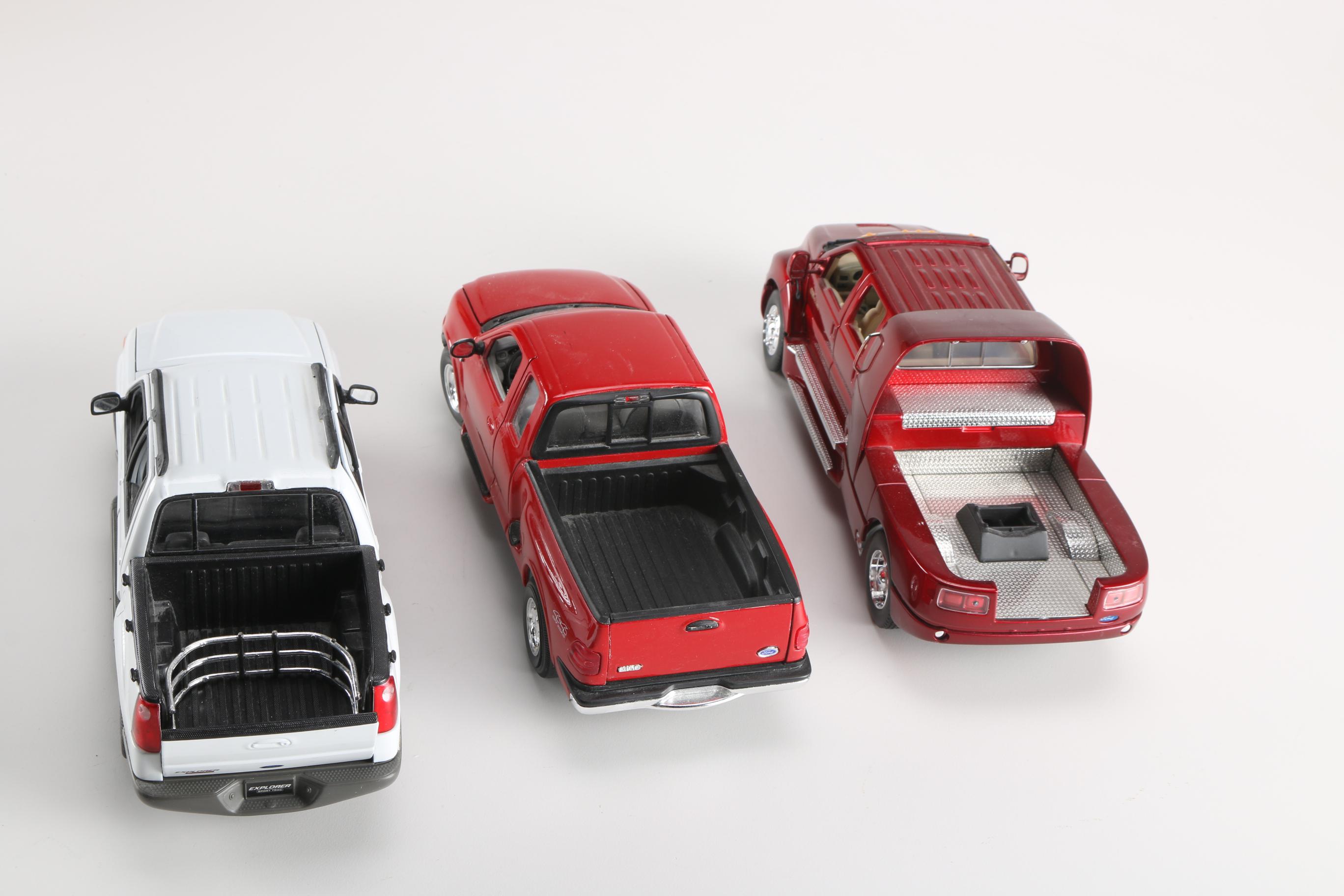 Die-Cast Ford Pickup Trucks