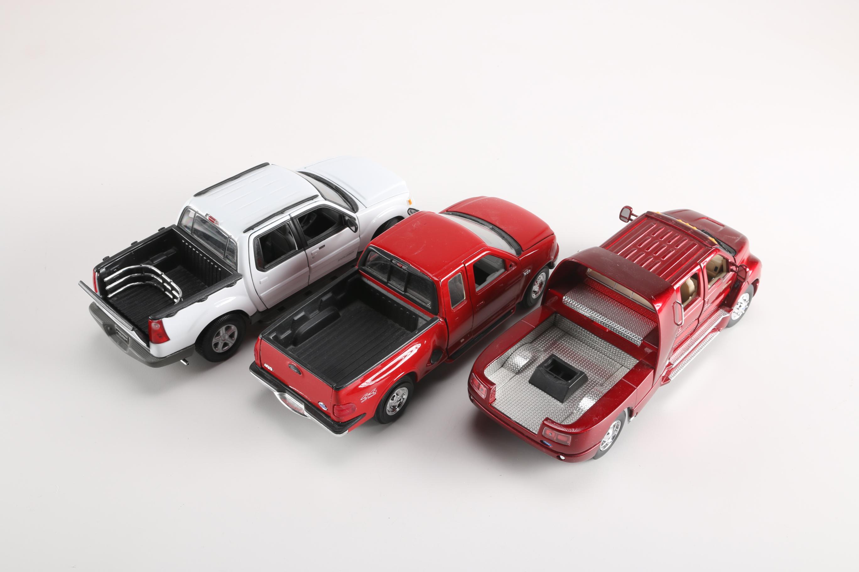 Die-Cast Ford Pickup Trucks