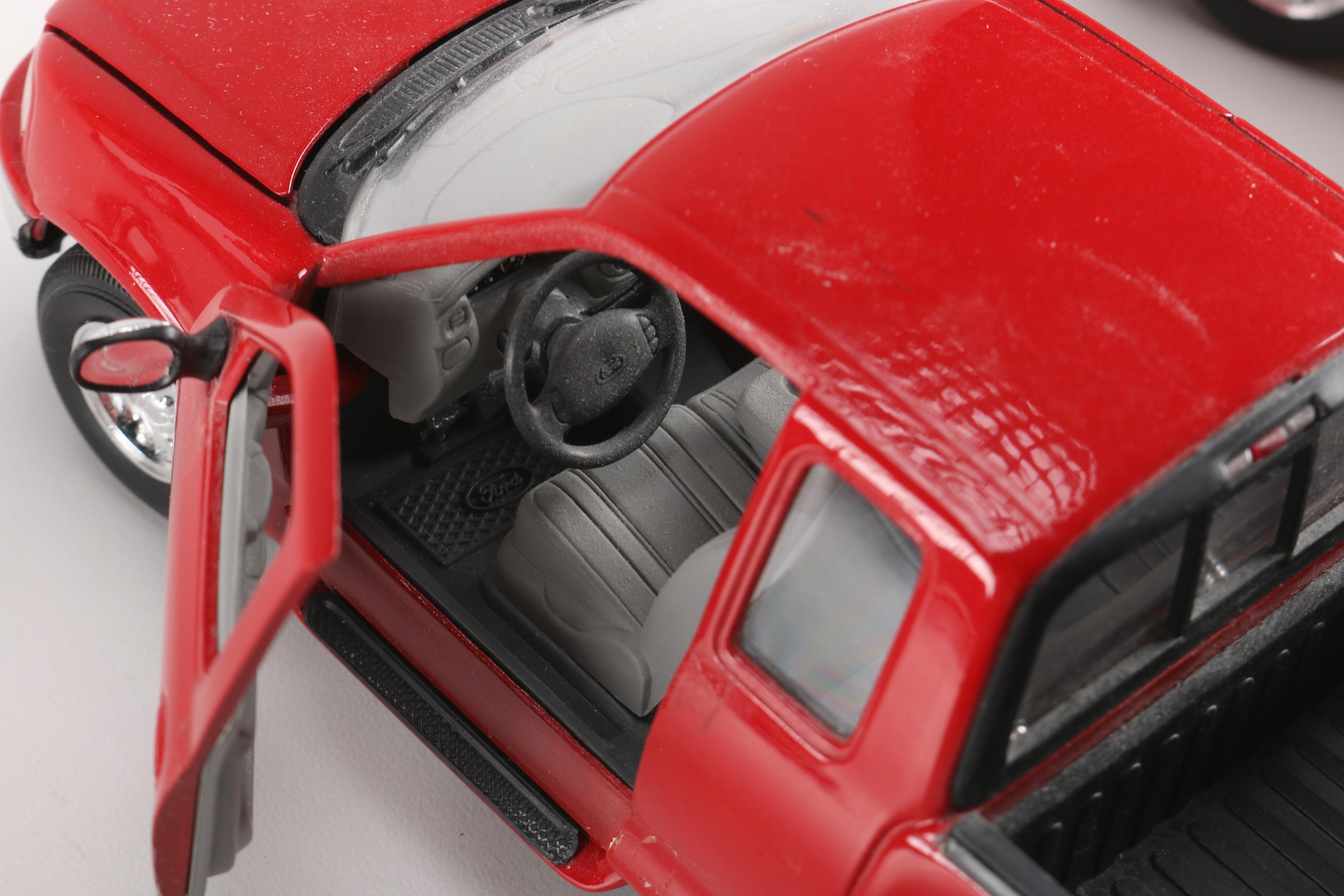 Die-Cast Ford Pickup Trucks