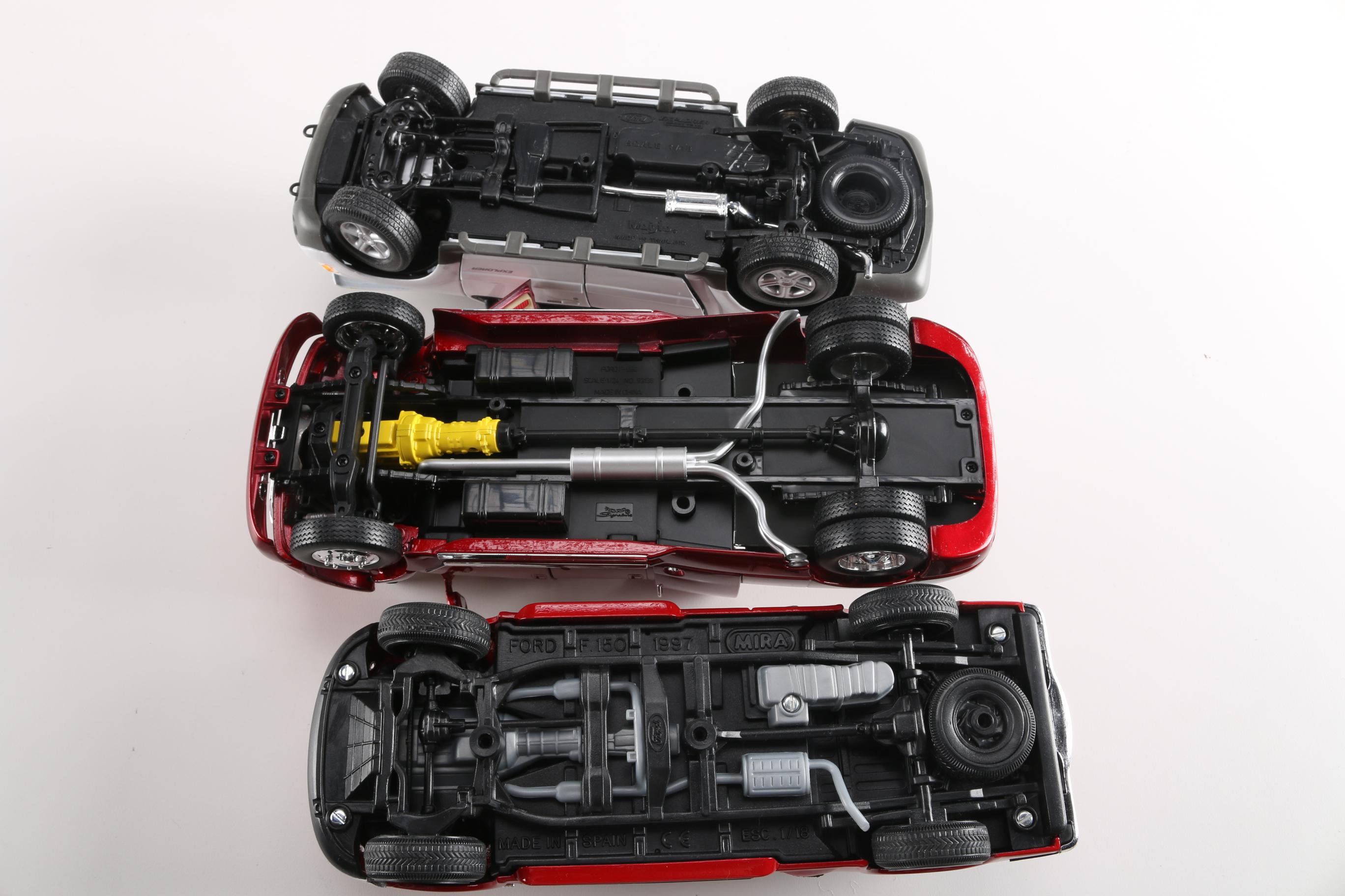 Die-Cast Ford Pickup Trucks