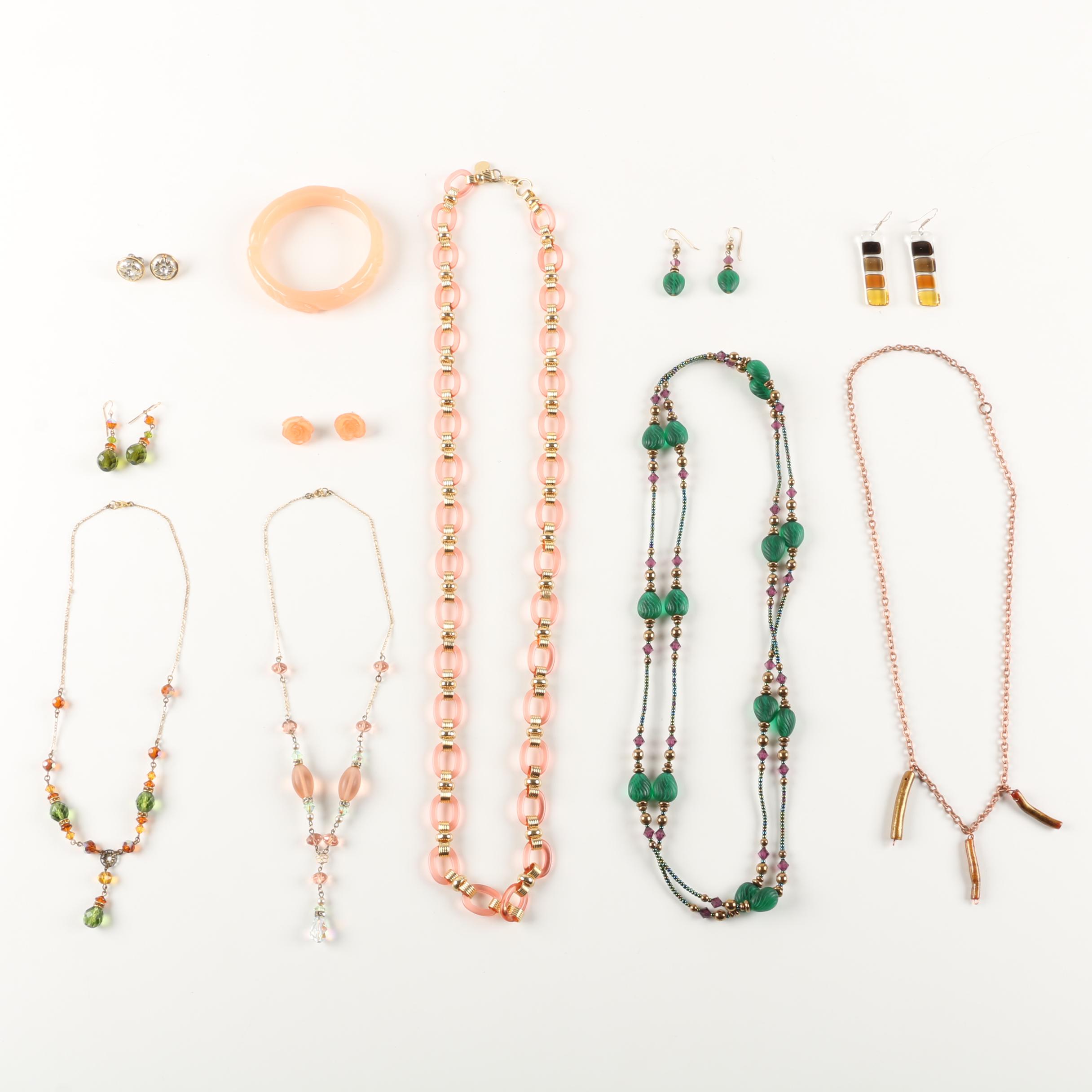 Unique Beaded Costume Jewelry