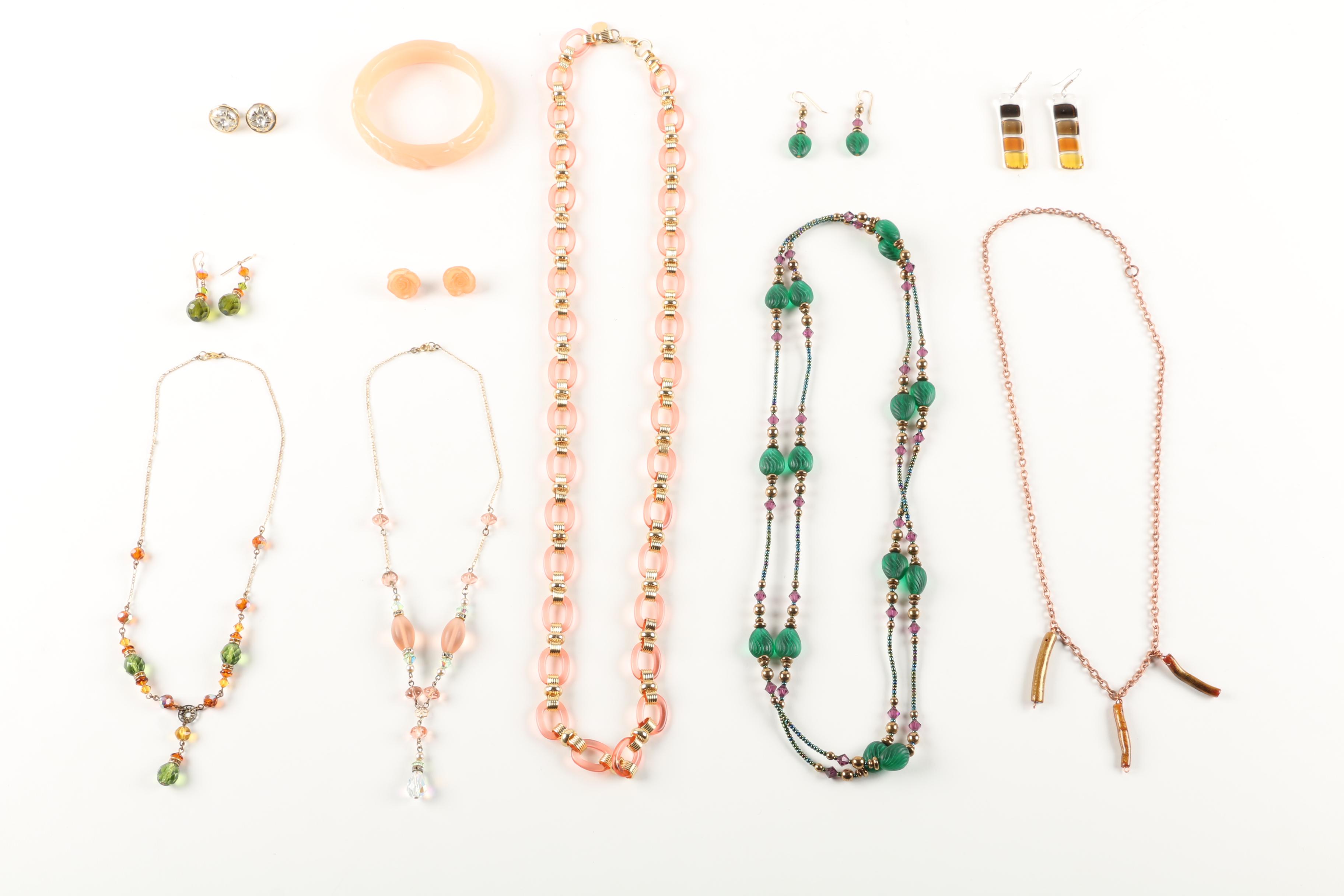 Unique Beaded Costume Jewelry