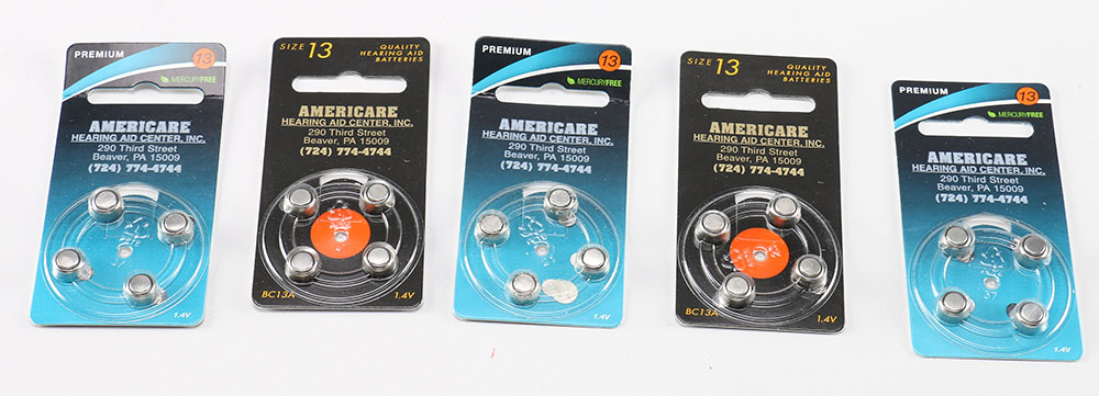 Rexton Bags and Americare Hearing Aid Batteries