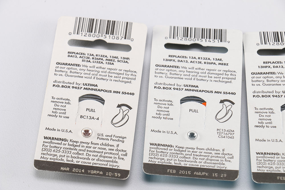 Rexton Bags and Americare Hearing Aid Batteries
