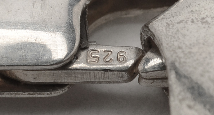 Vintage Milor Sterling Silver Necklace and Bracelet