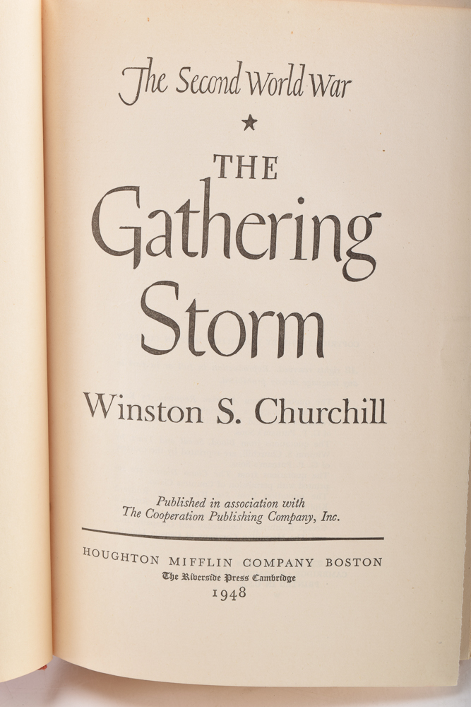 History Books Including Volumes by Winston Churchill