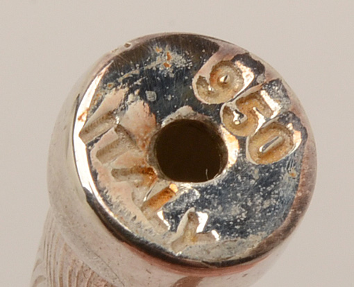 Two Vintage Milor 950 Silver Bracelets with Magnetic Clasps