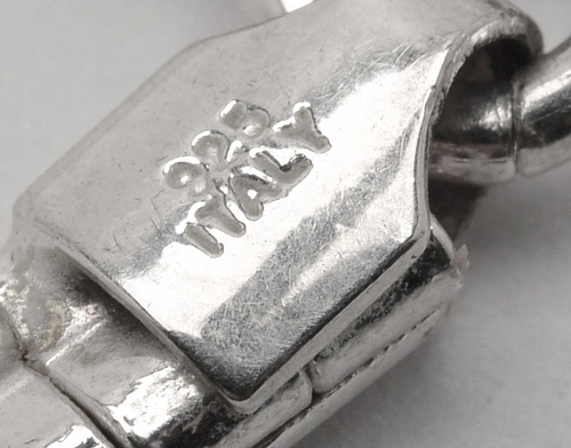 Vintage Italian Sterling Silver Cleopatra Style Choker Necklace