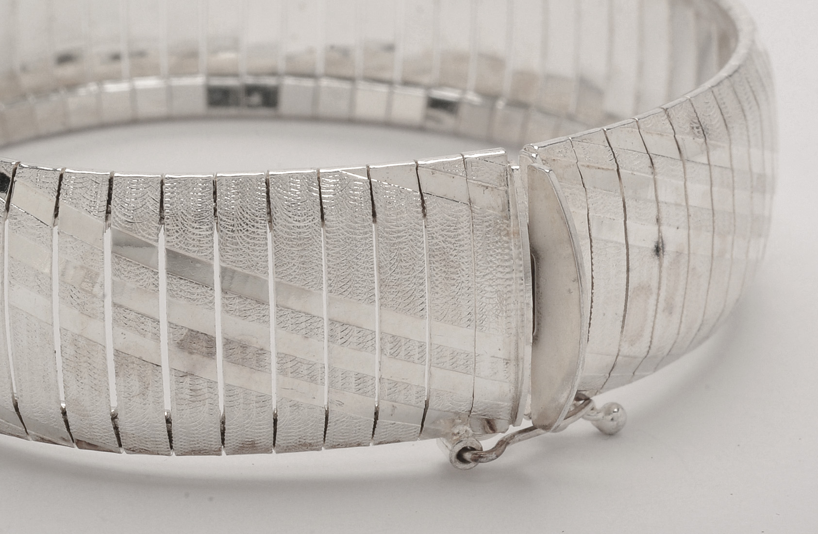 Vintage Italian Sterling Silver Bracelet