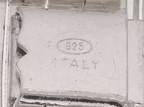 Vintage Italian Sterling Silver Bracelet