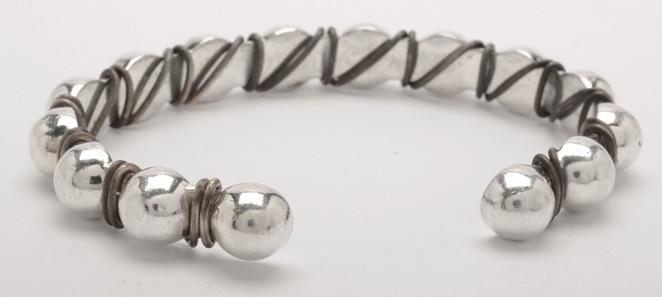 Silpada Designs Sterling Two Tone Cuff Bracelet