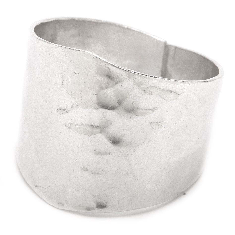 D. Etsitty Native American Navajo Hammered Sterling Silver Ring