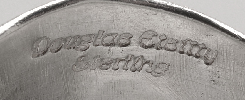 D. Etsitty Native American Navajo Hammered Sterling Silver Ring