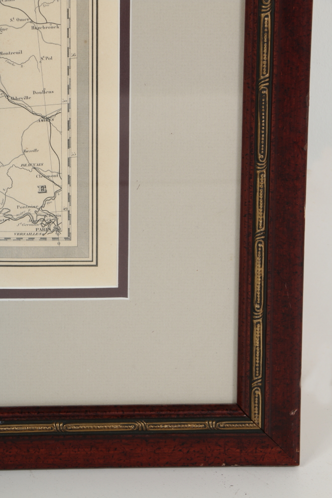 Hand-Colored Engraved Map "Iles Britanniques"