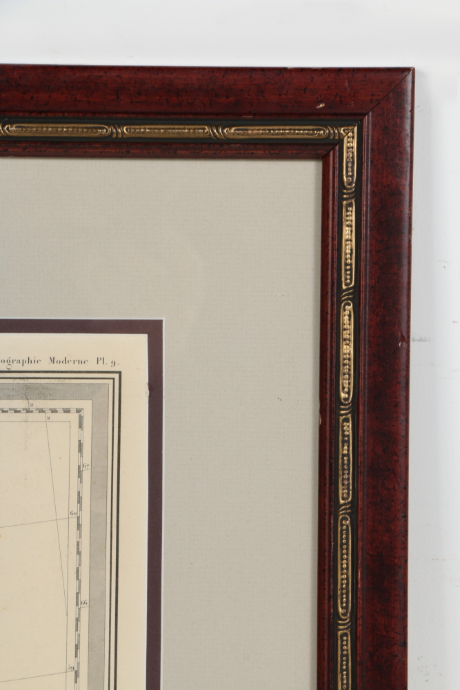 Hand-Colored Engraved Map "Iles Britanniques"