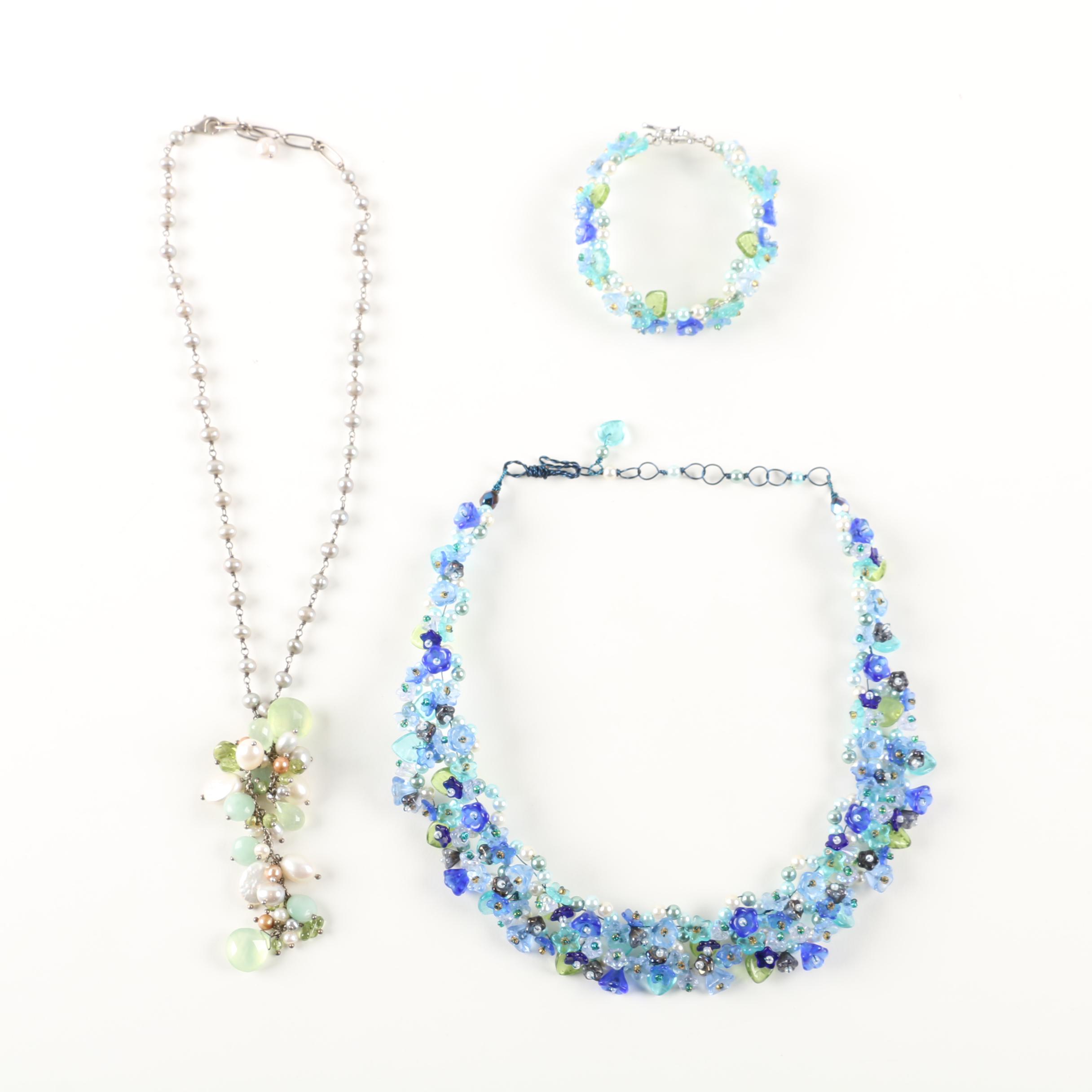 Bead Cluster Costume Jewelry