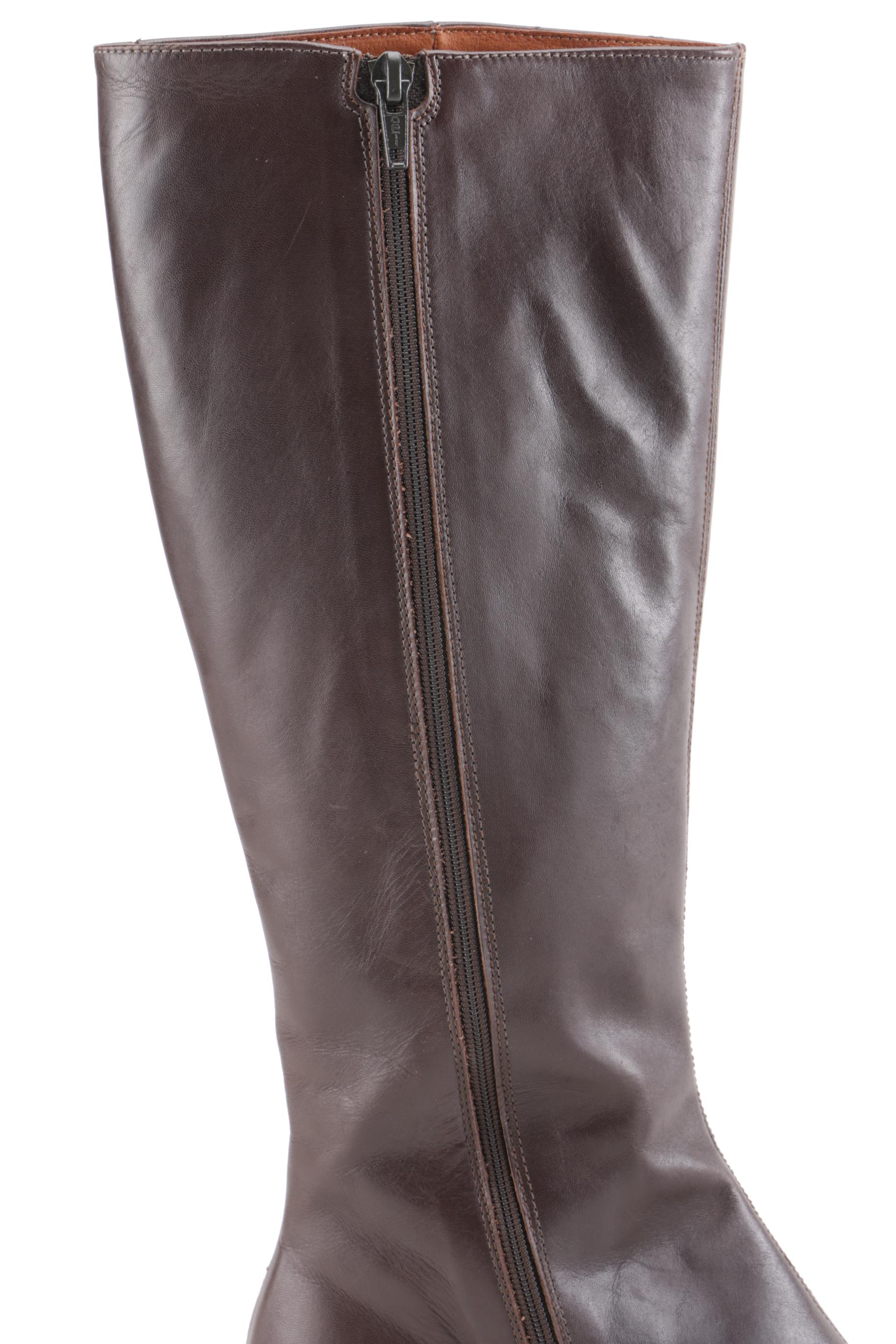 Leather J. Crew Boots