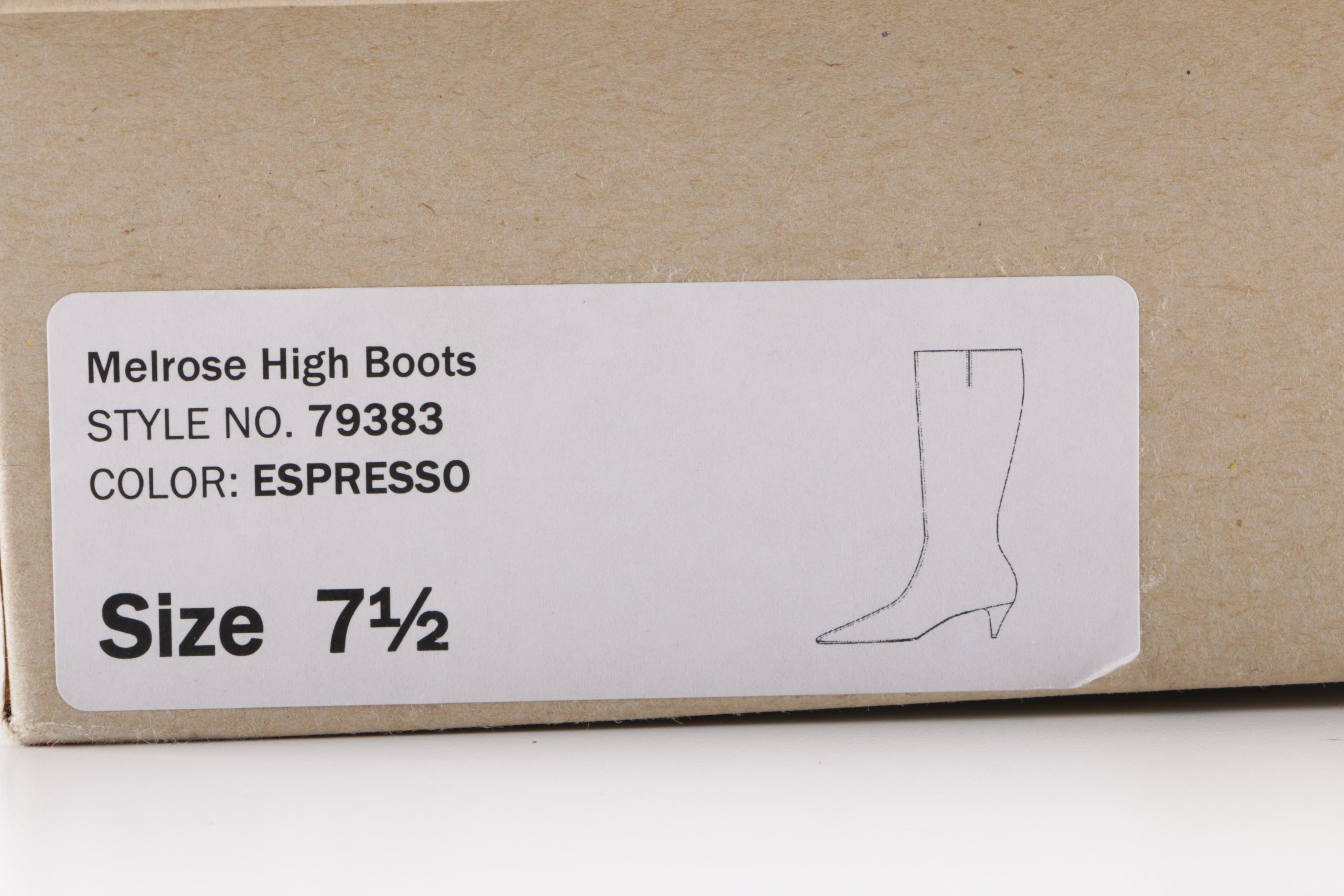 Leather J. Crew Boots