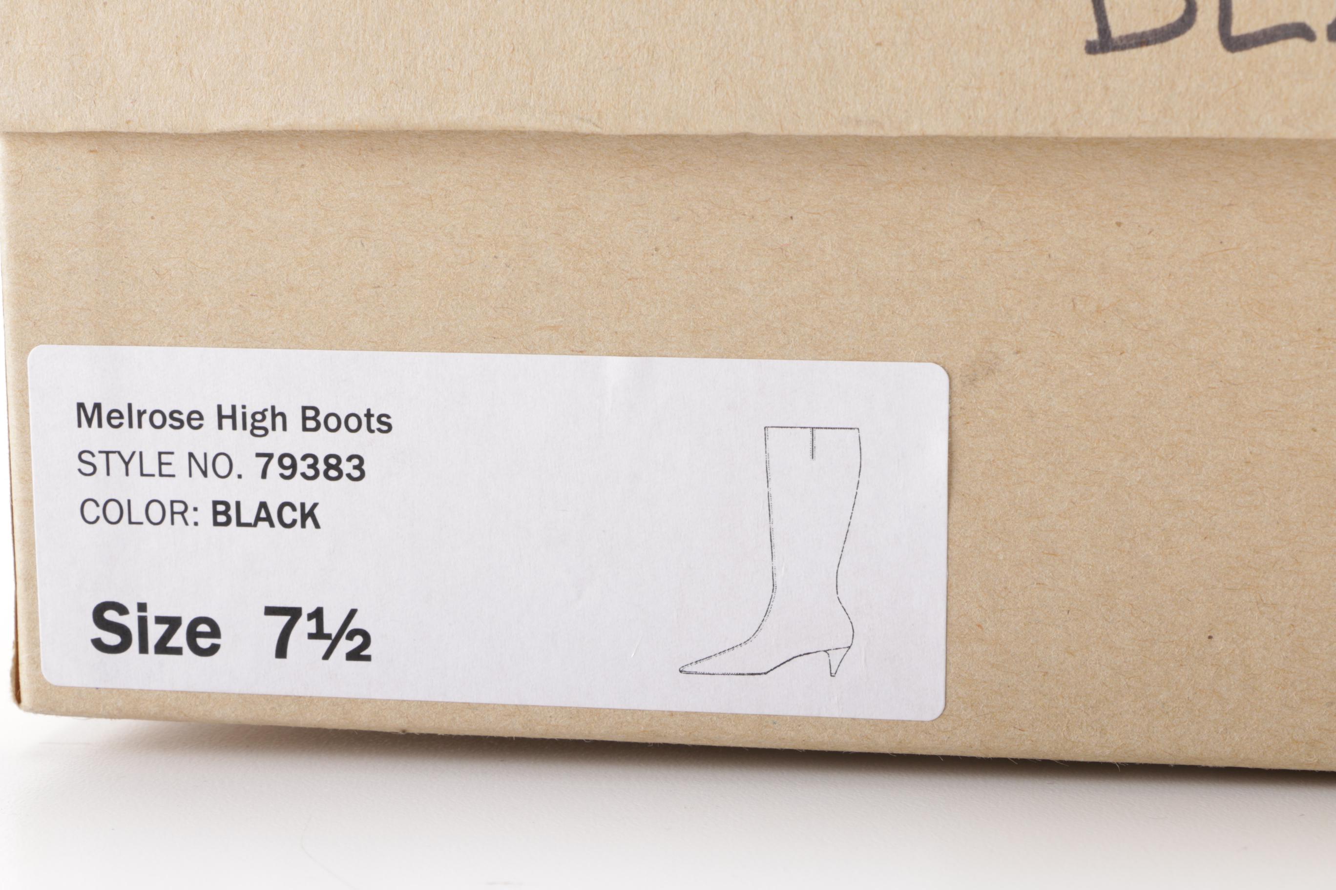 Leather J. Crew Boots