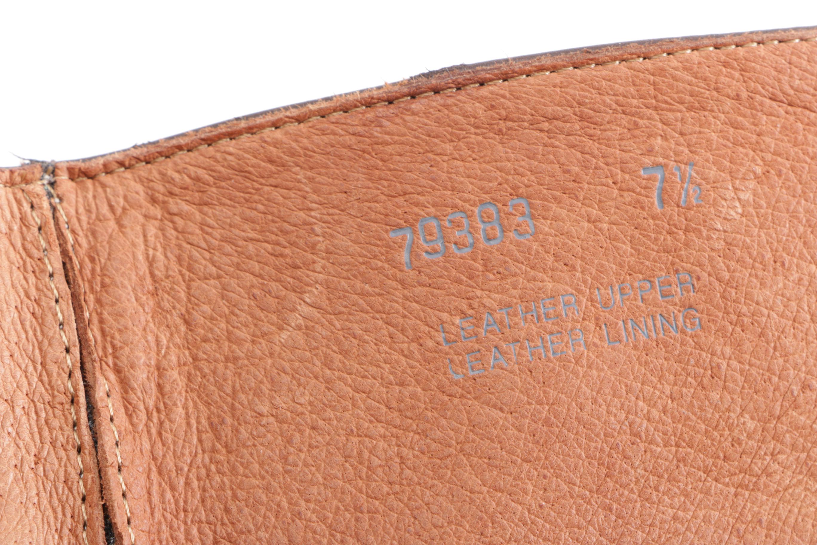 Leather J. Crew Boots