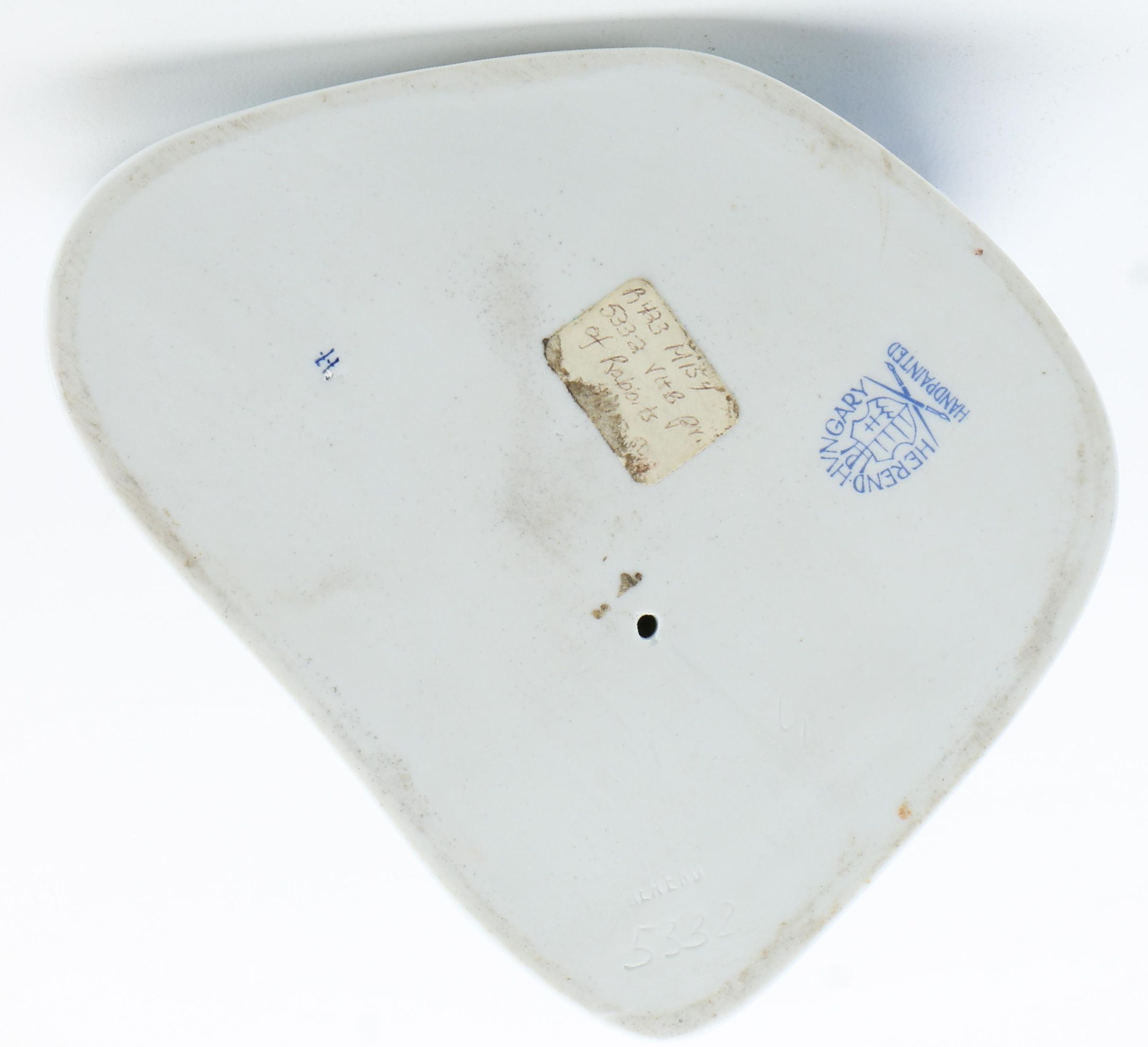 Herend Pair of Rabbit Figures