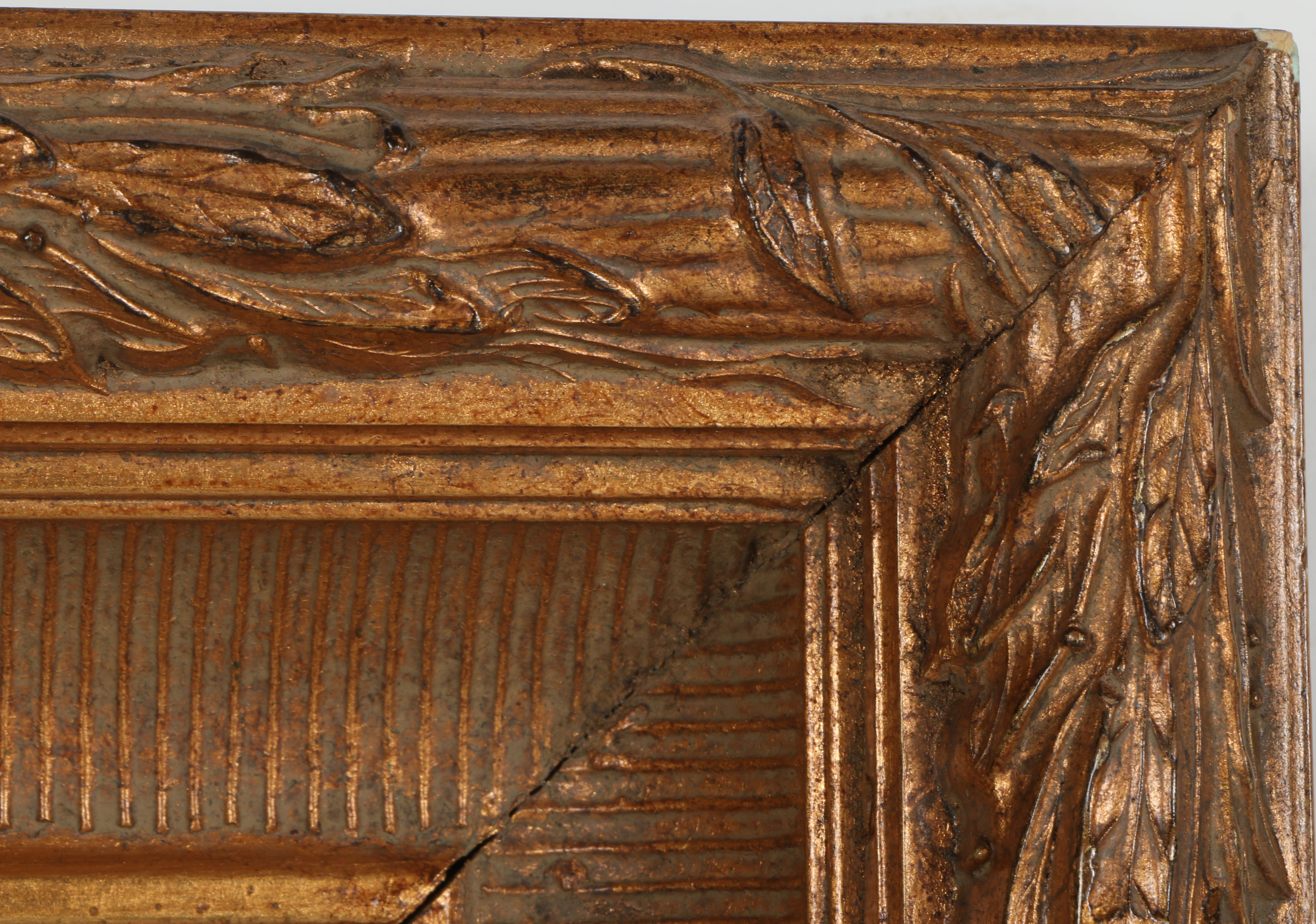 W. Moroni Oil on Canvas Portrait of a 19th Century Man