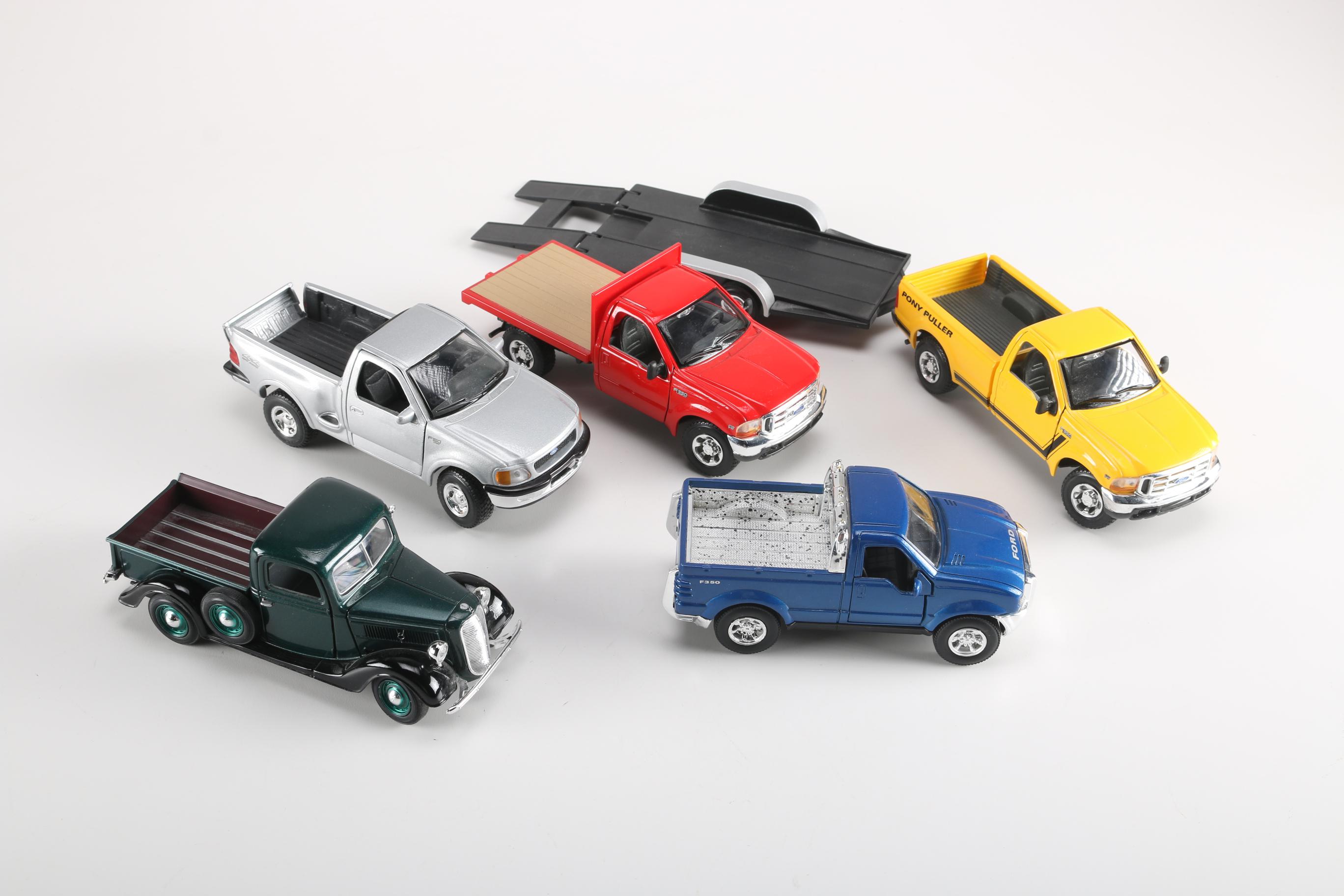 Die-Cast Ford Pickup Trucks